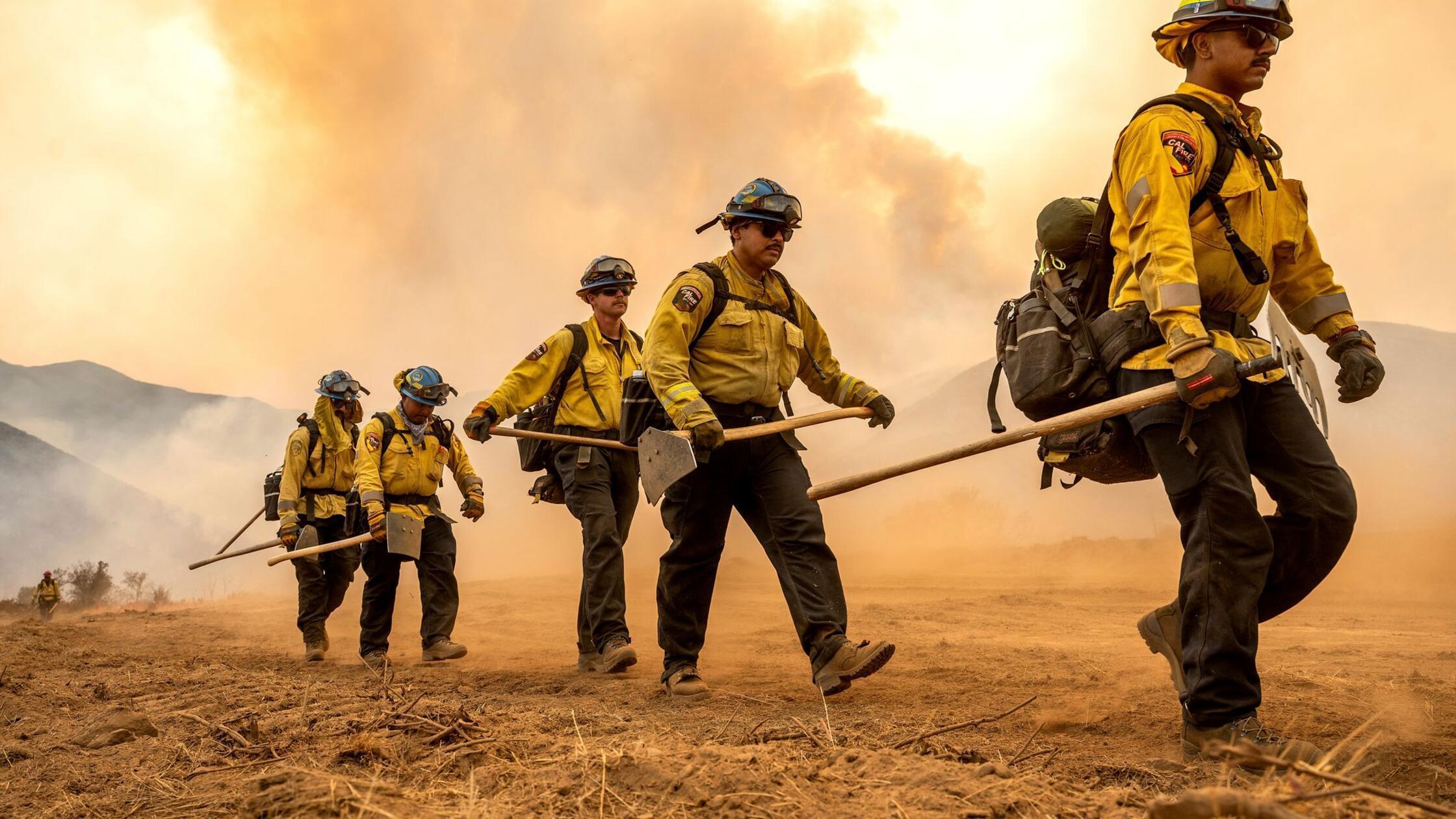 Größtes Feuer des Jahres breitet sich in Kalifornien aus