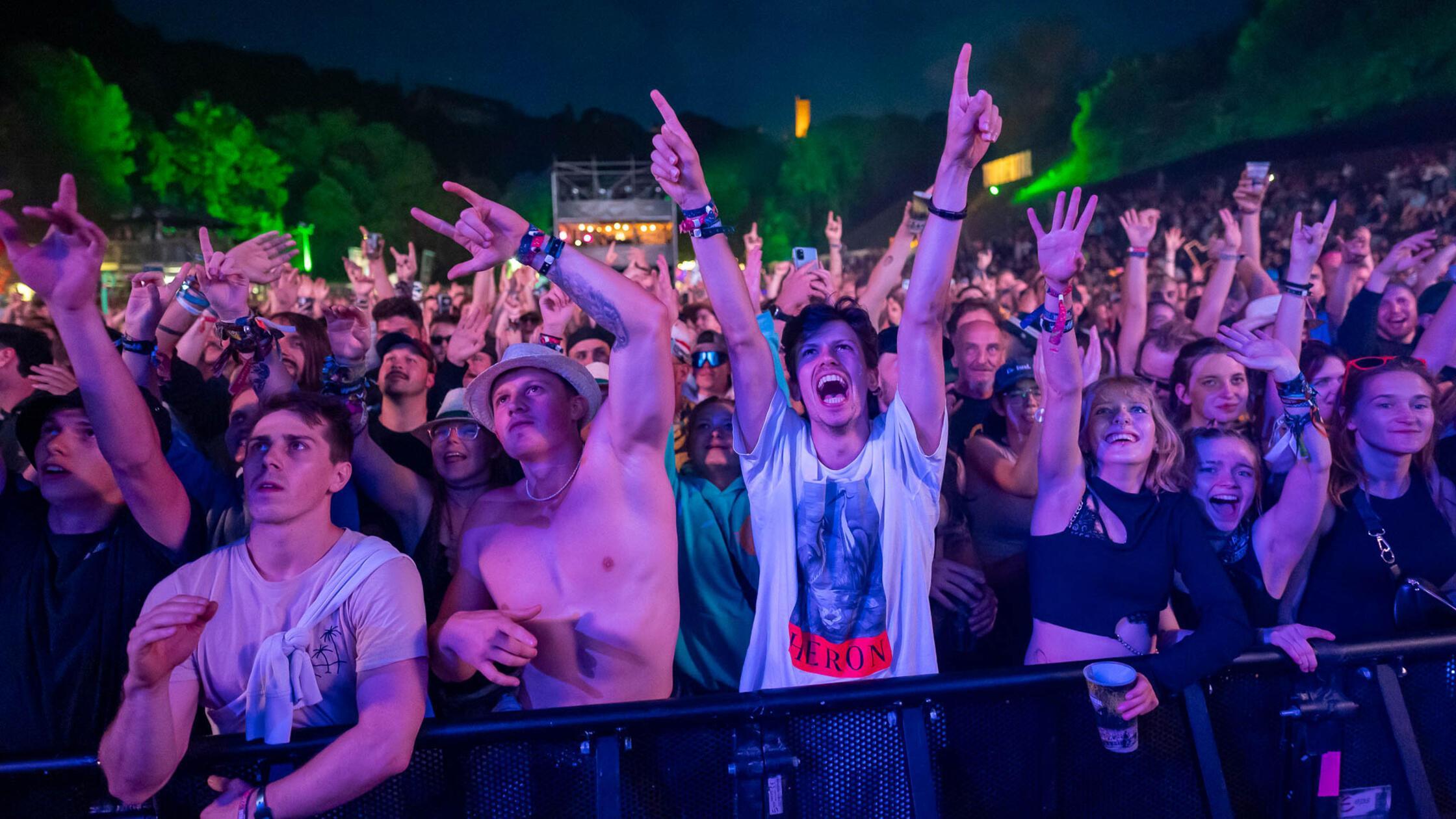 Hoch die Hände – Taubertal-Time! Auf der Bühne tob