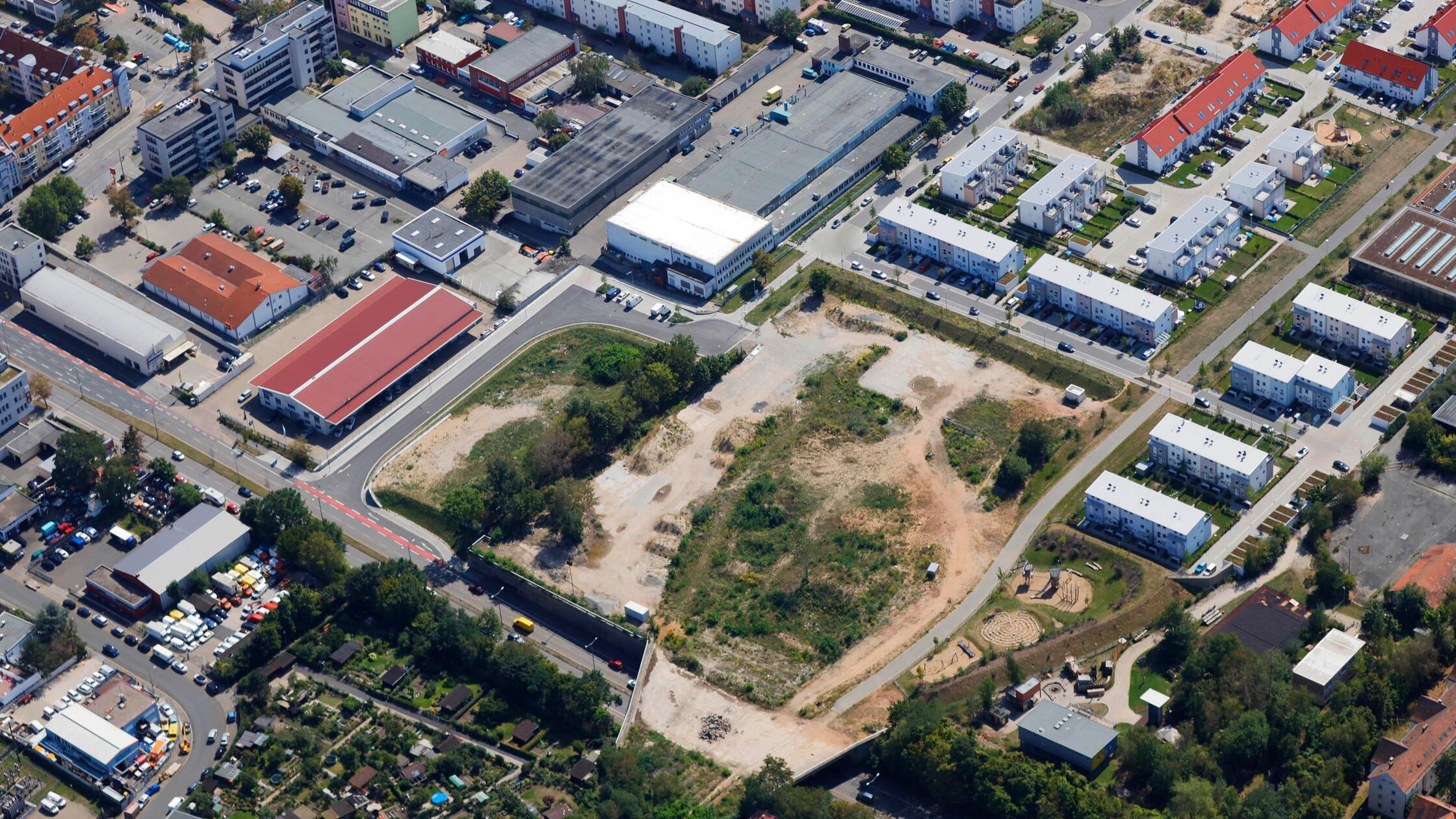 Luftbild: ehem. Nordbahnhof