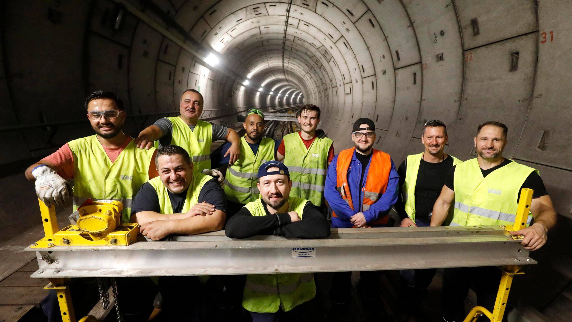 Visiting the subway construction site: What's happening beneath ...