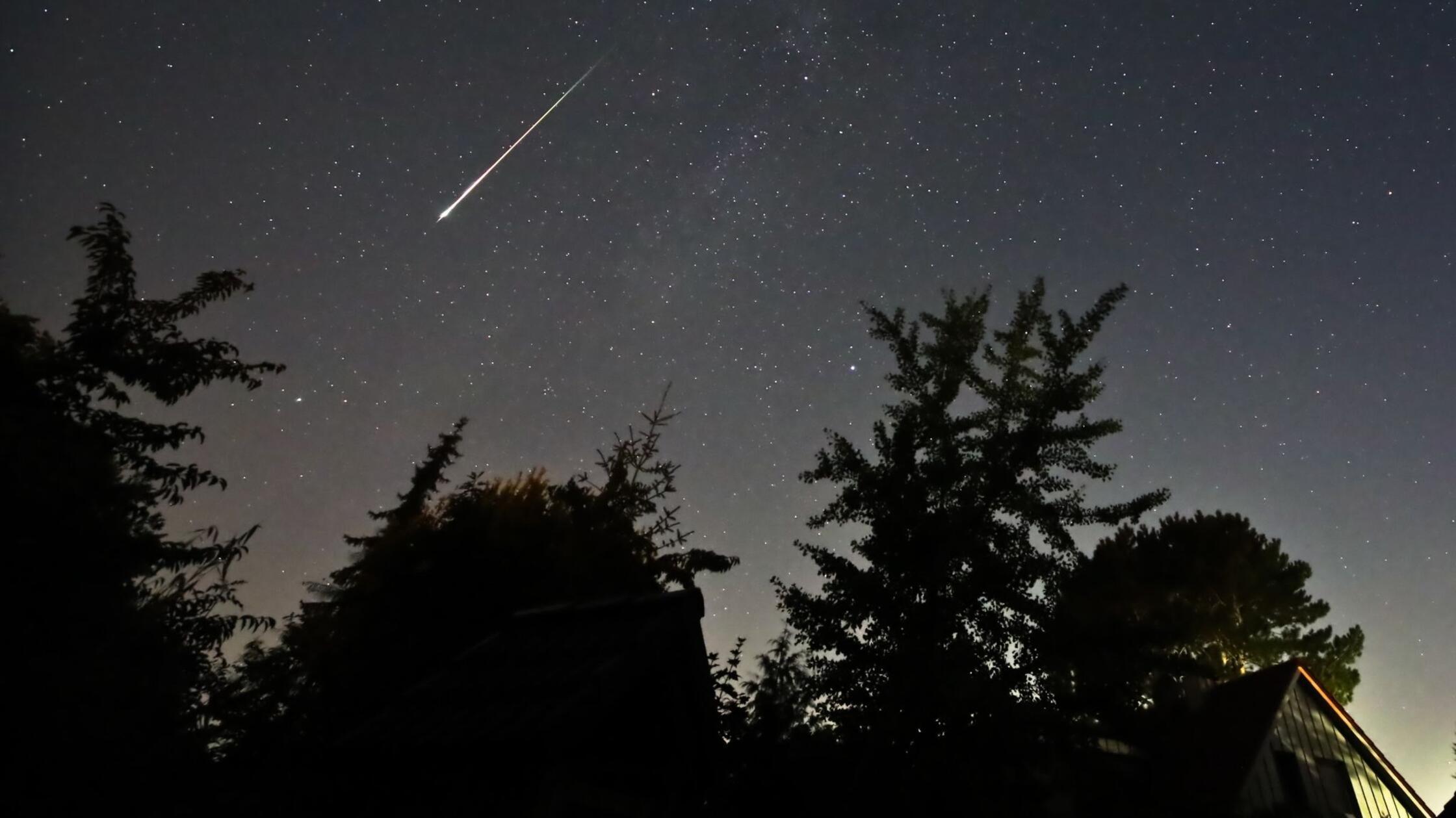 Perseiden-Nächte: Sternschnuppen-Schauer erreicht Höhepunkt