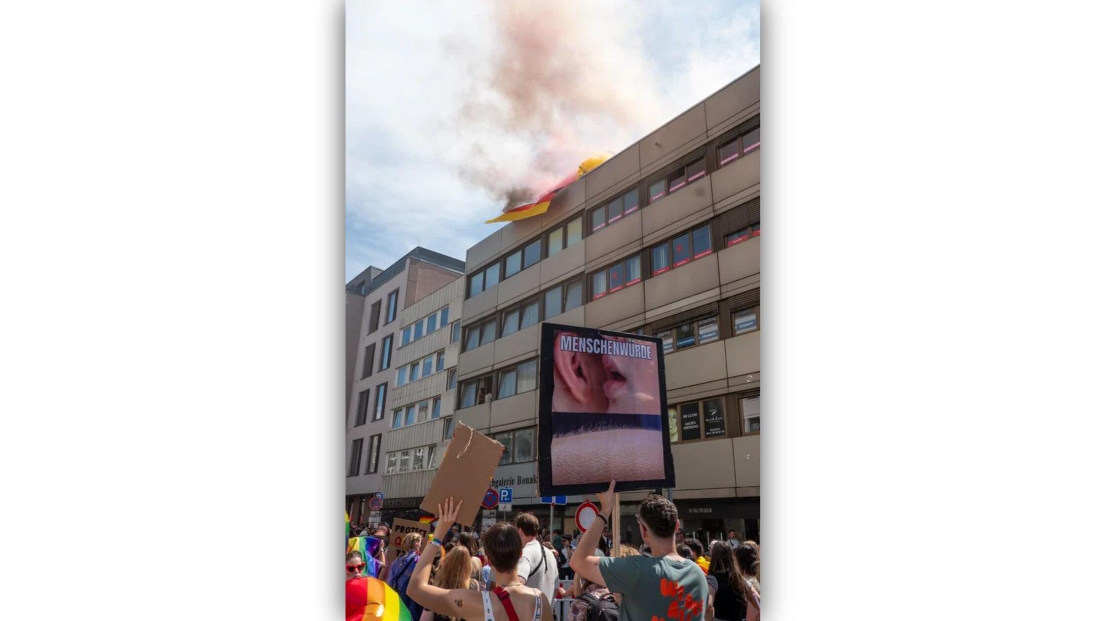 Rechte Aktion gegen CSD Nürnberg