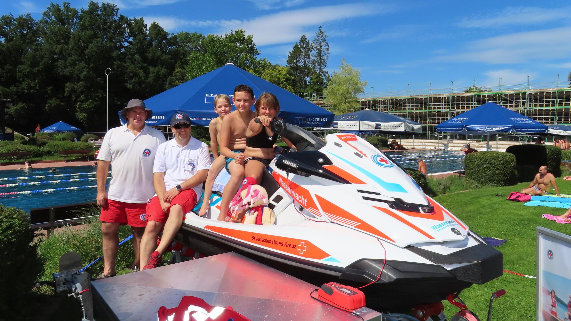 Ein Highlight des Festvals. Einmal Probesitzen auf