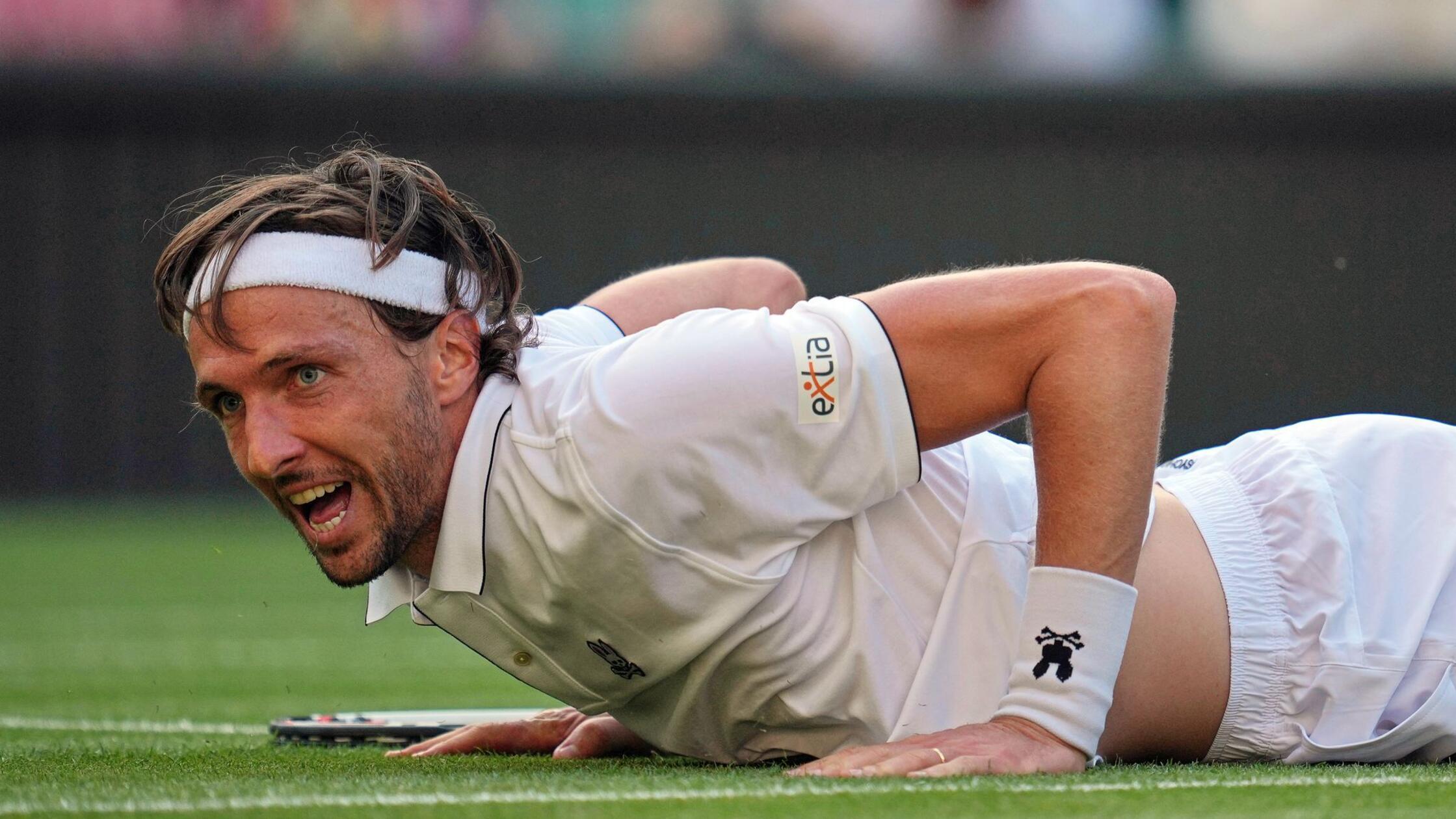 Französischer Tennisprofi kollabiert auf dem Spielfeld