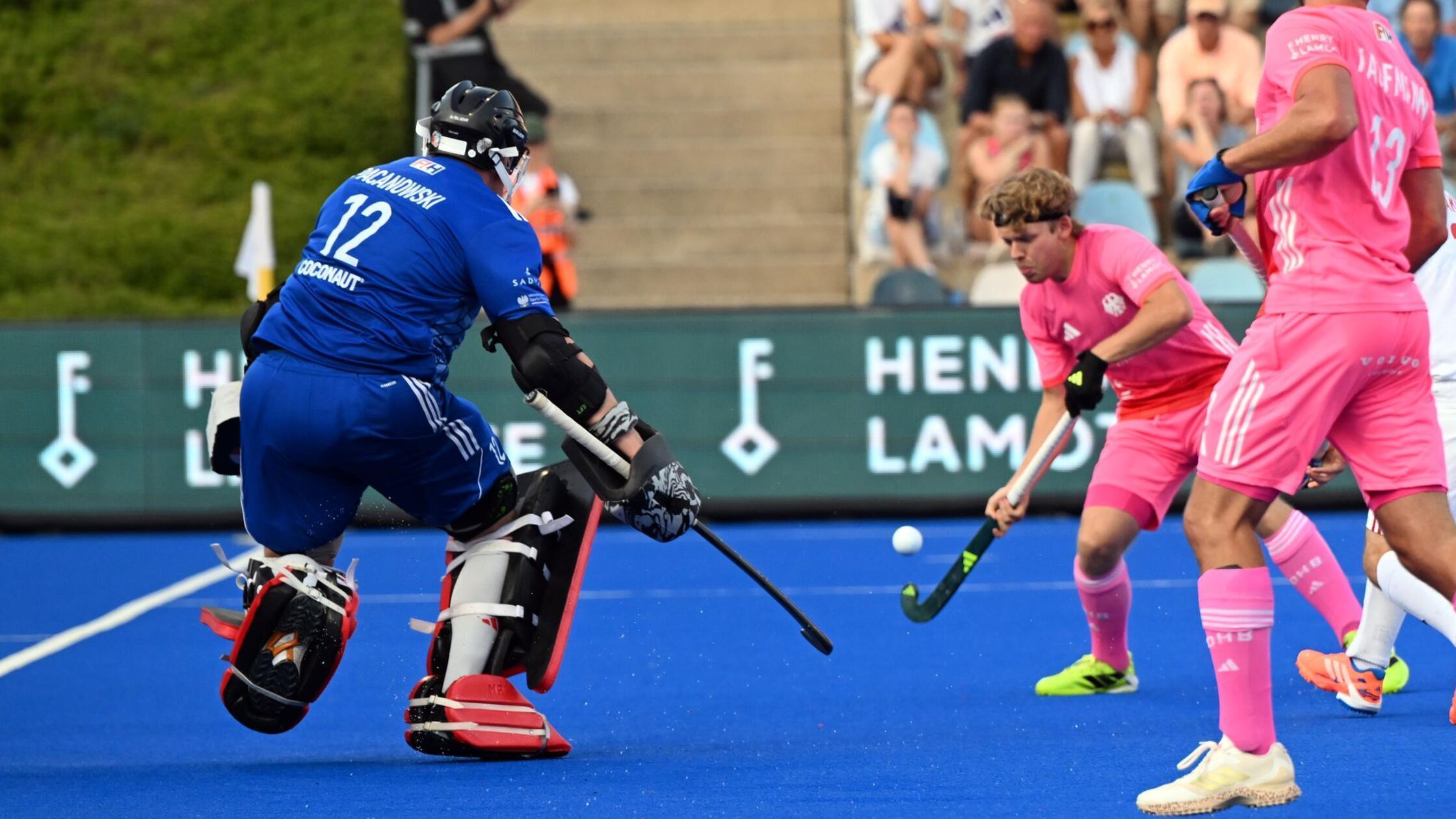 Hockey-Herren ziehen mit Kantersieg ins Halbfinale ein