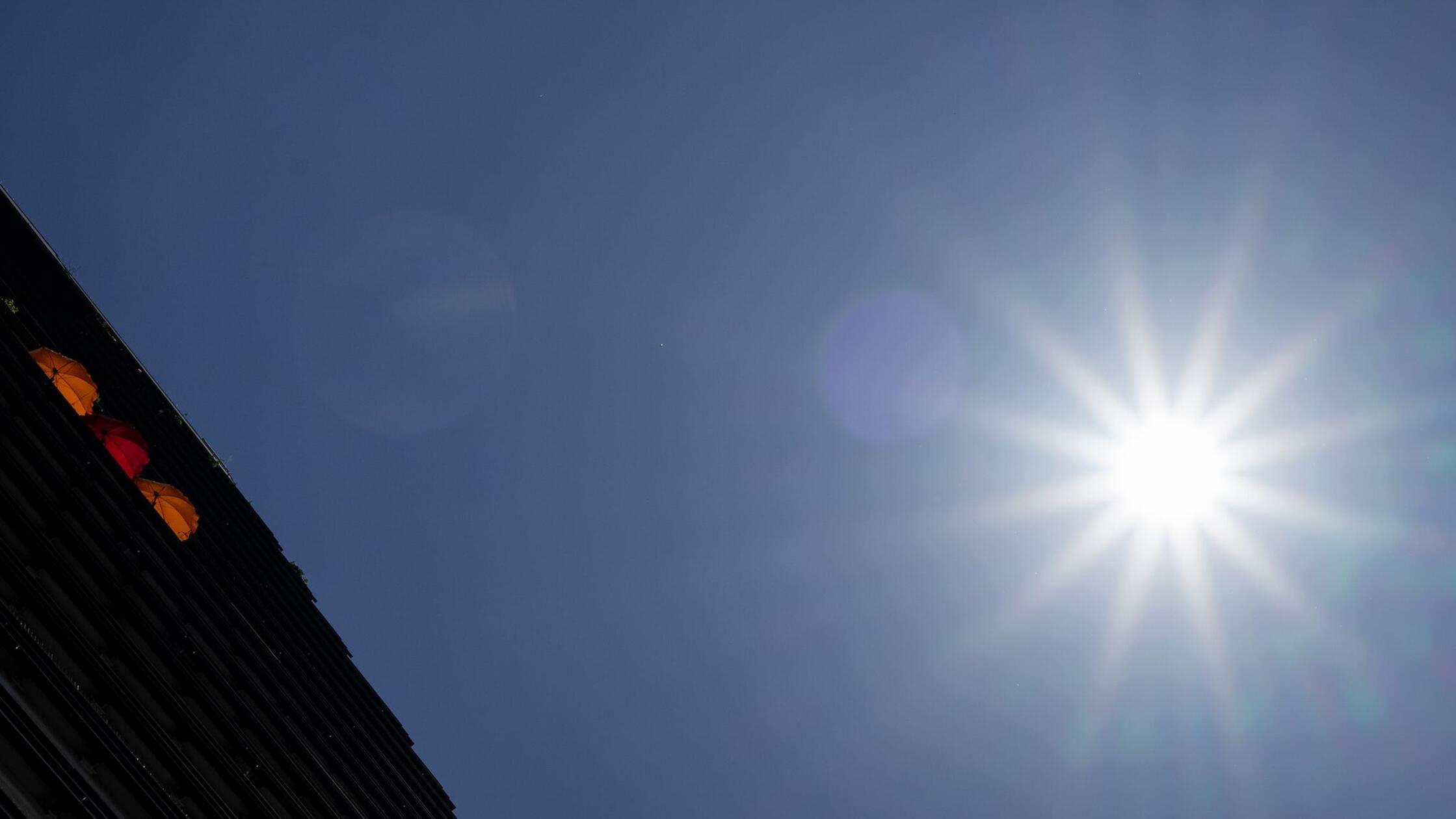 Temperaturen bis zu 38 Grad erwartet