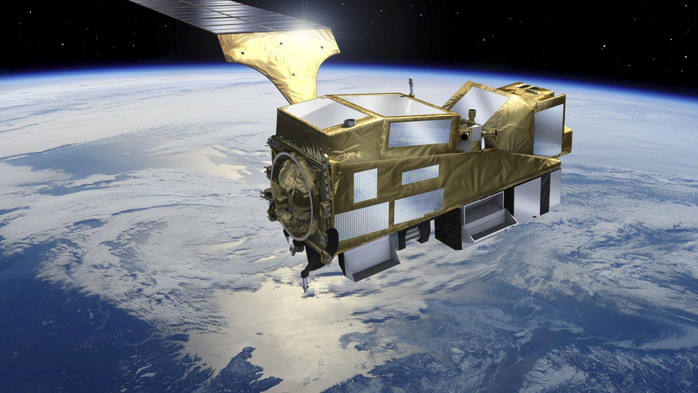 Europäischer Satellit für bessere Wettervorhersage hebt ab