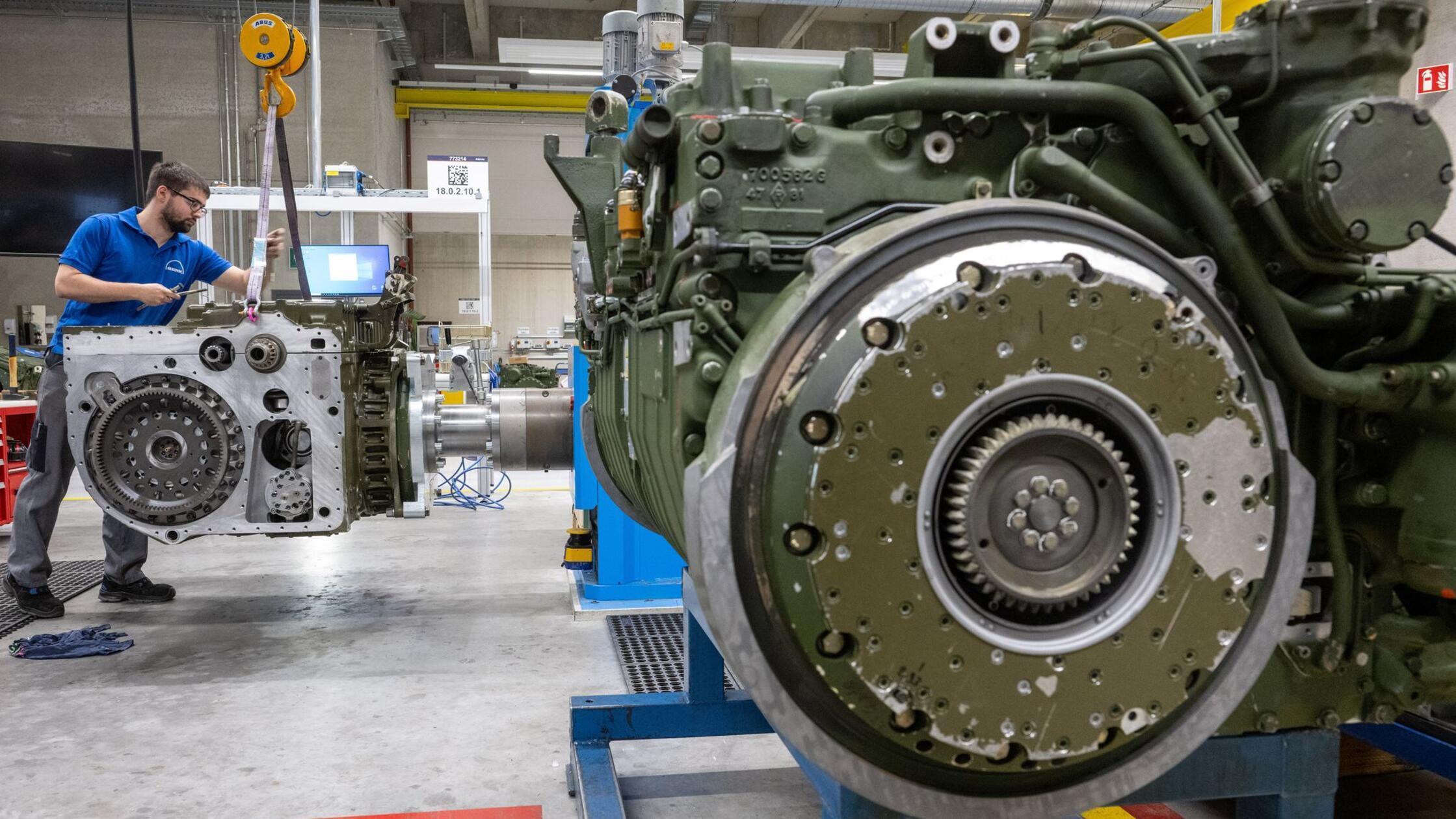 Rüstungsboom beschert Renk weiter volle Auftragsbücher