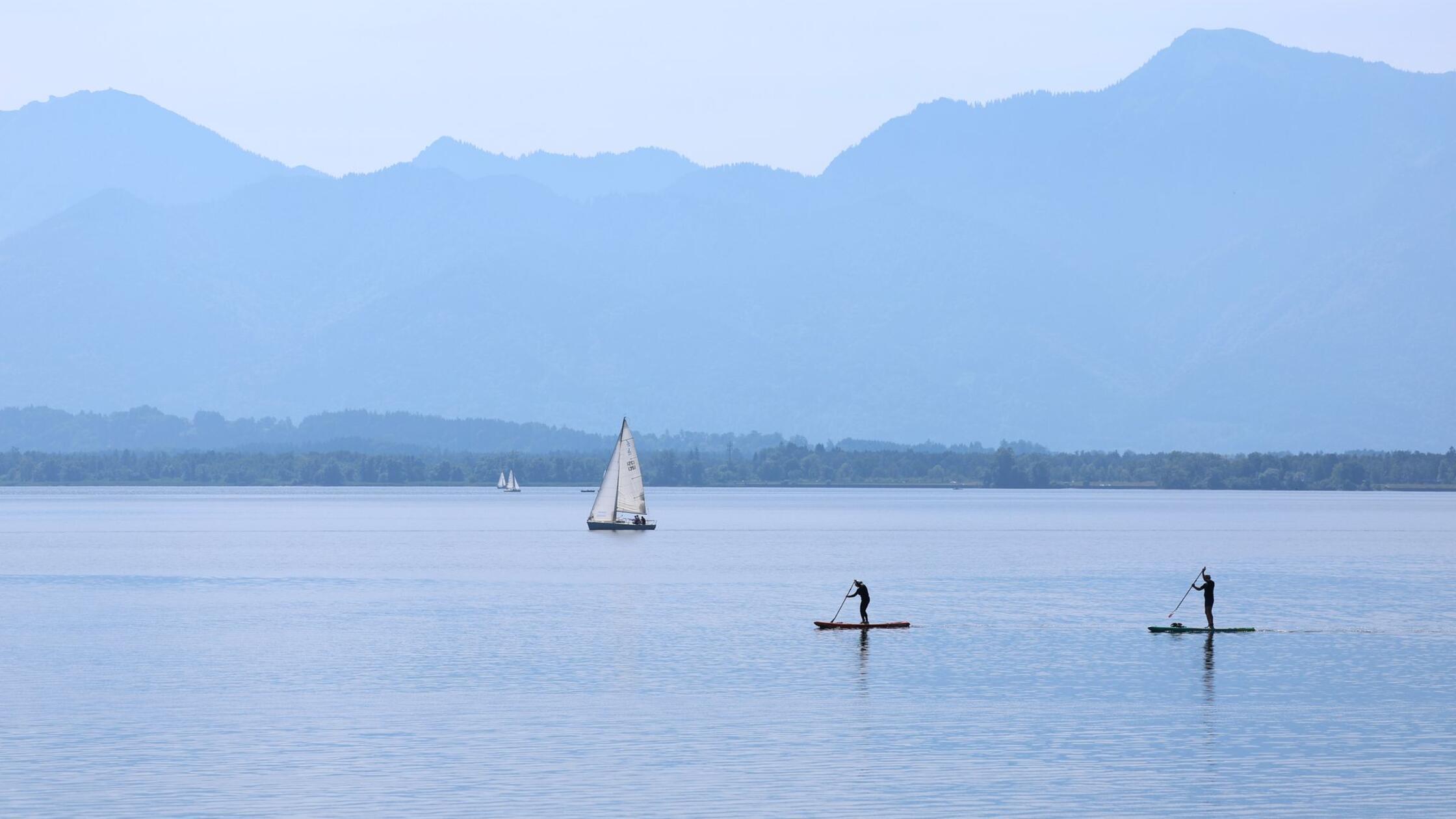 Vermisstensuche auf Chiemsee bislang ergebnislos