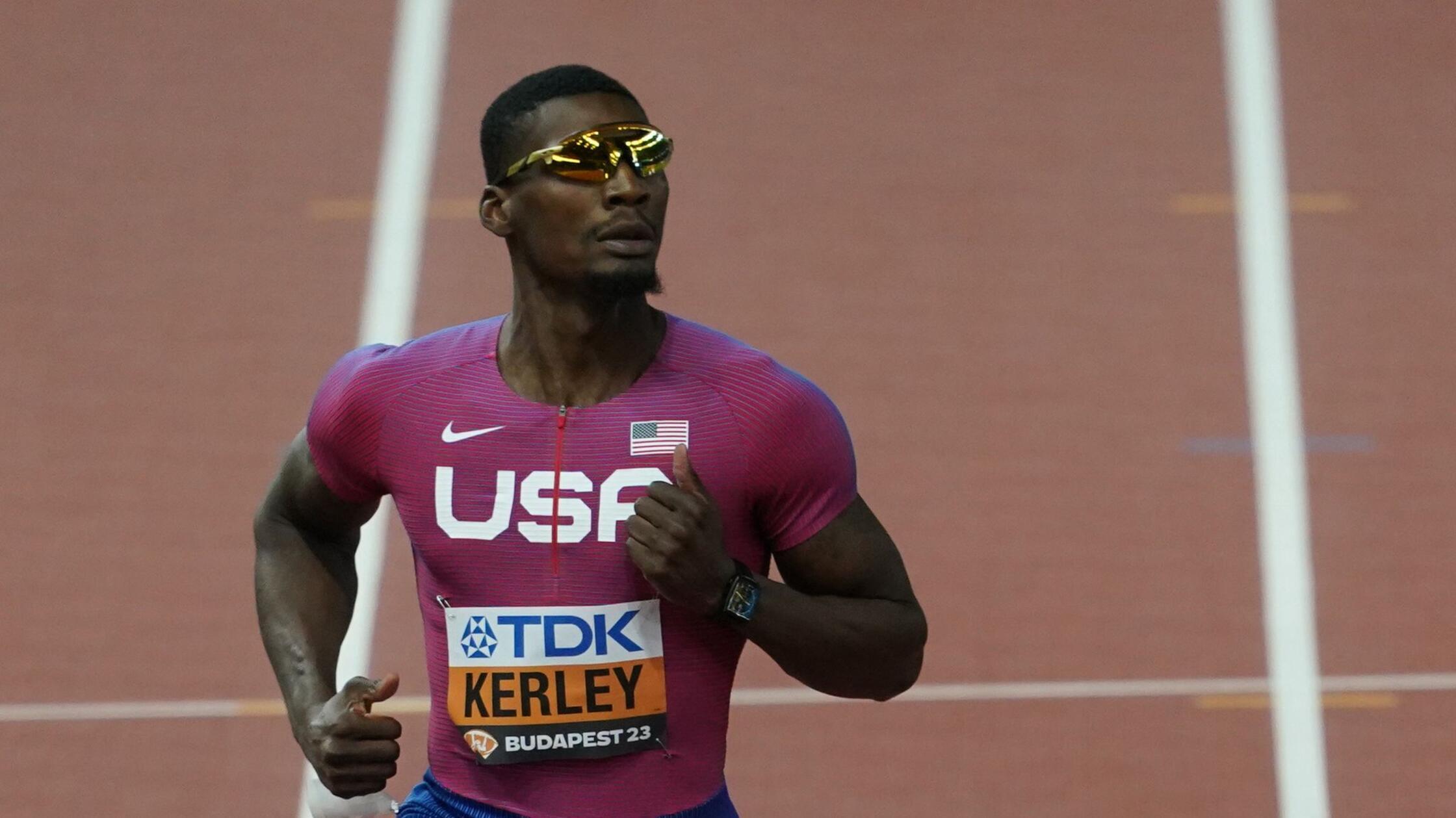 Sprintstar Kerley vorläufig suspendiert