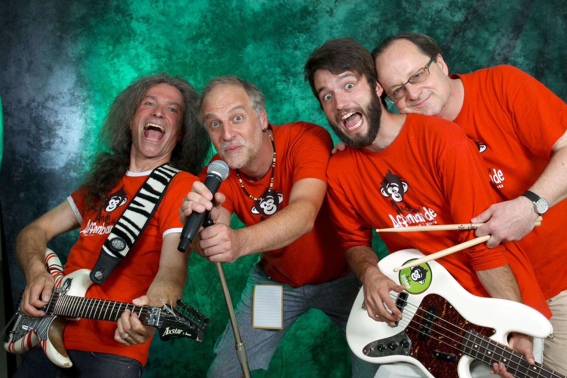 Andi und die Affenbande – Rockmusik für Kinder im 