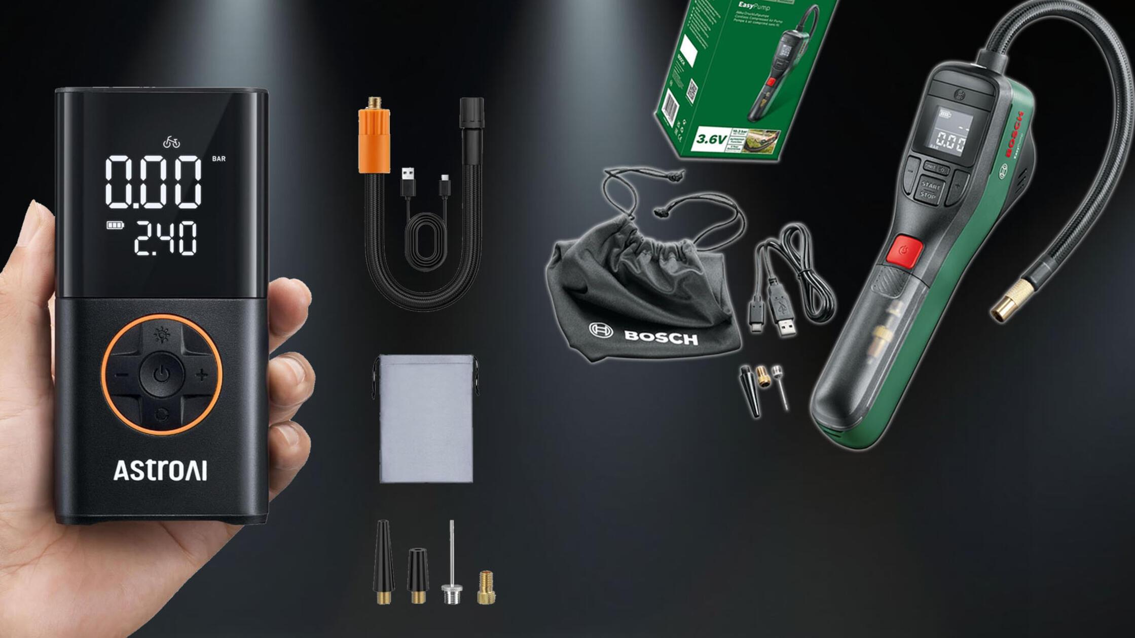 Kompressor Bosch Easy Pump Akku Luftpumpe AstroAI
