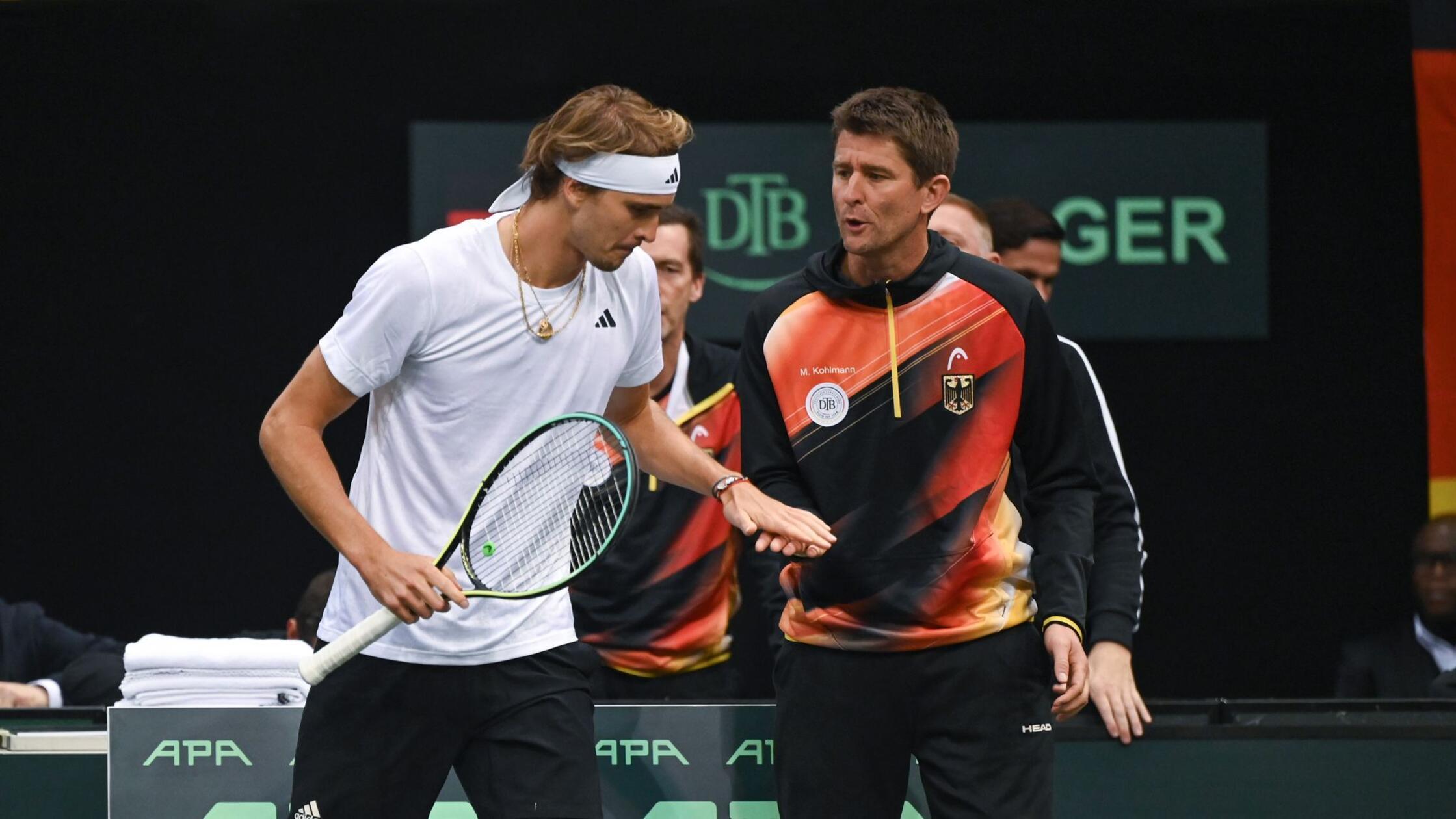 Davis-Cup-Team ohne Zverev gegen Japan