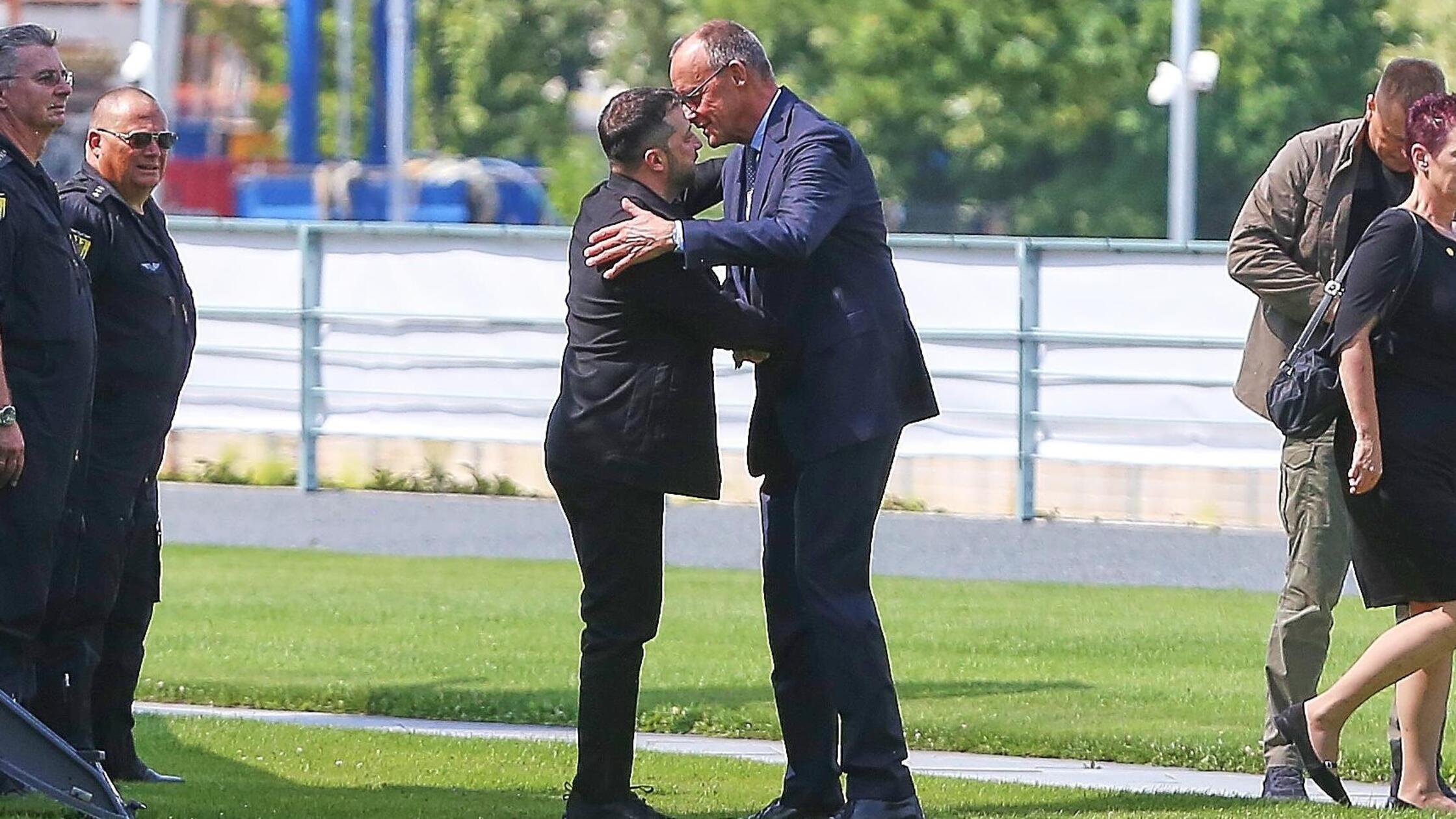 Berlin, Deutschland: Bundeskanzleramt: Empfang des