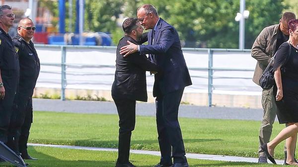 Berlin, Deutschland: Bundeskanzleramt: Empfang des