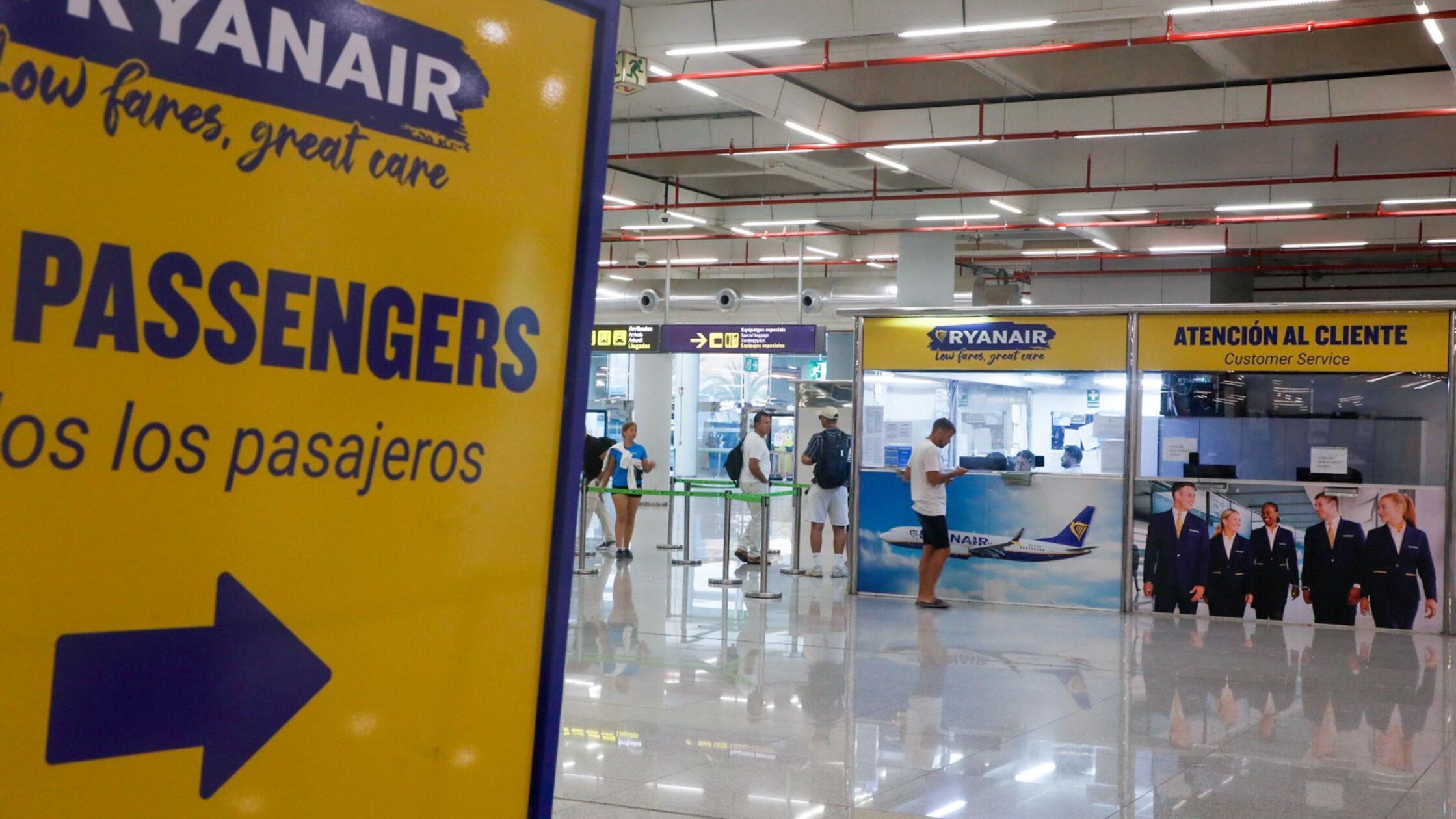 Bodenpersonal von Ryanair in Spanien streikt