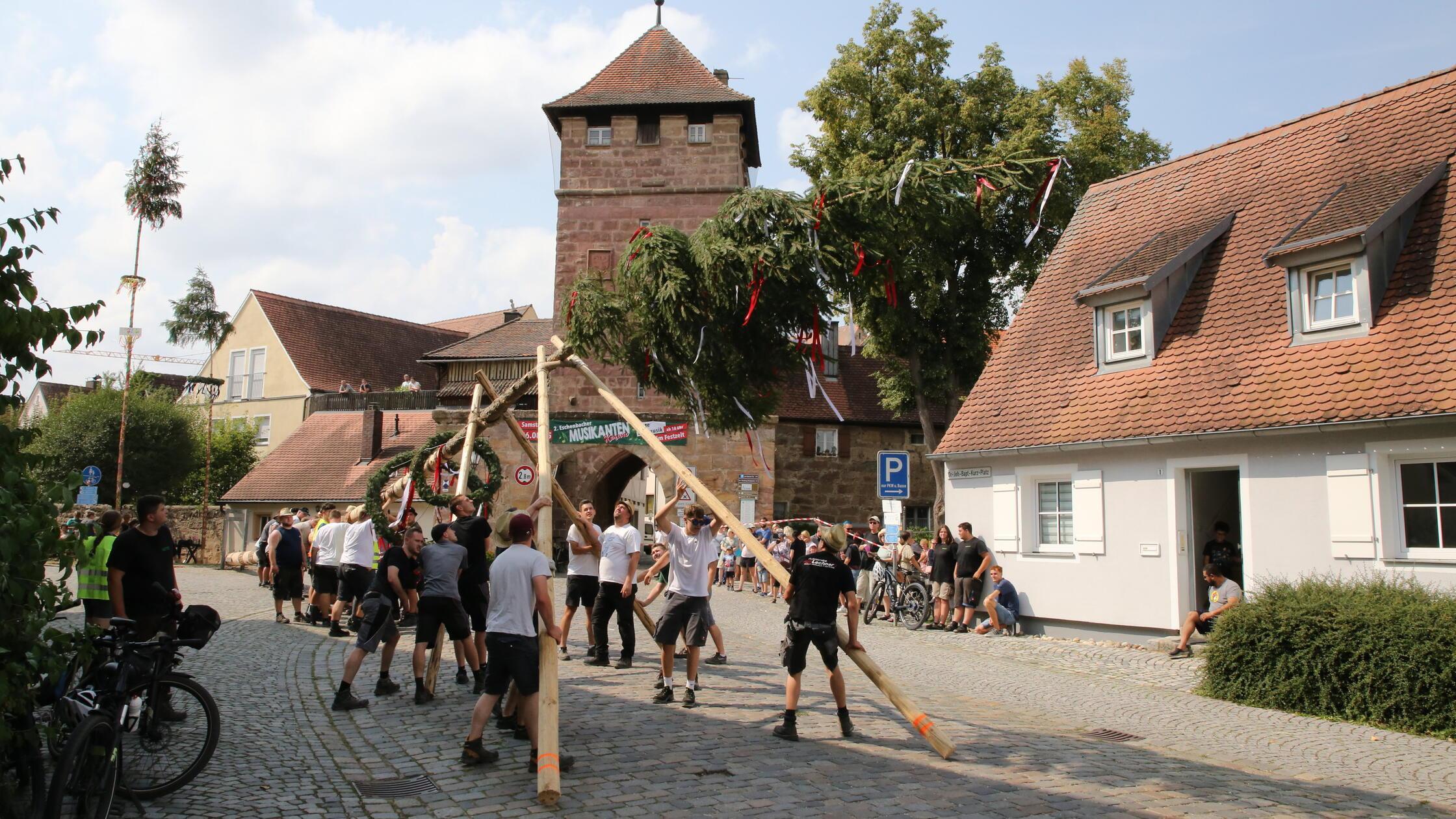 Eröffnung Kirchweih Wolframs-Eschenbach