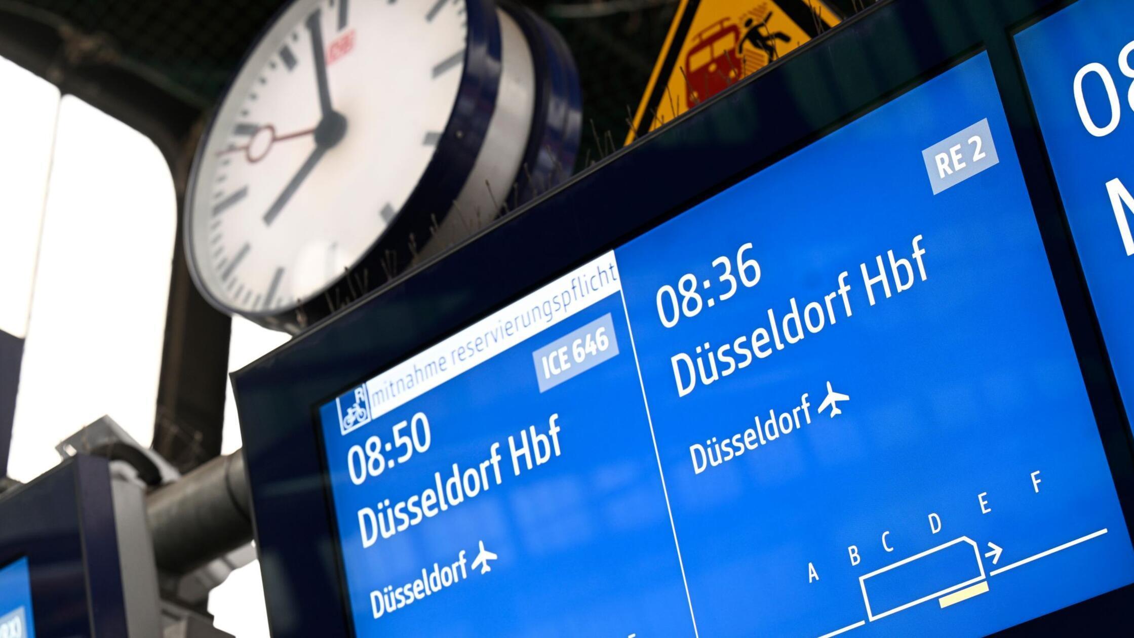 Pünktlichkeit der Bahn verschlechtert sich im Juli deutlich