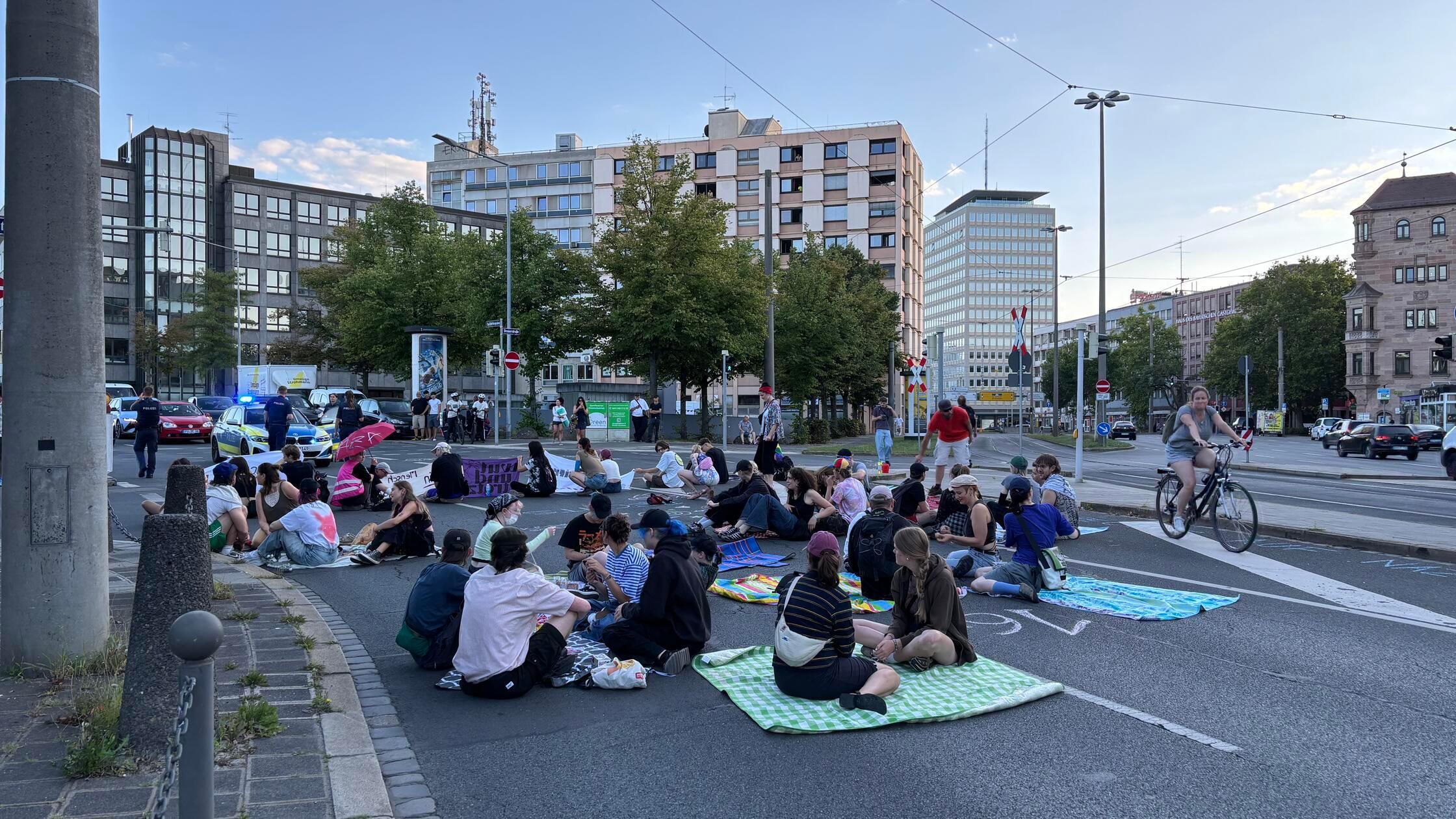Protestaktion Nürnberg