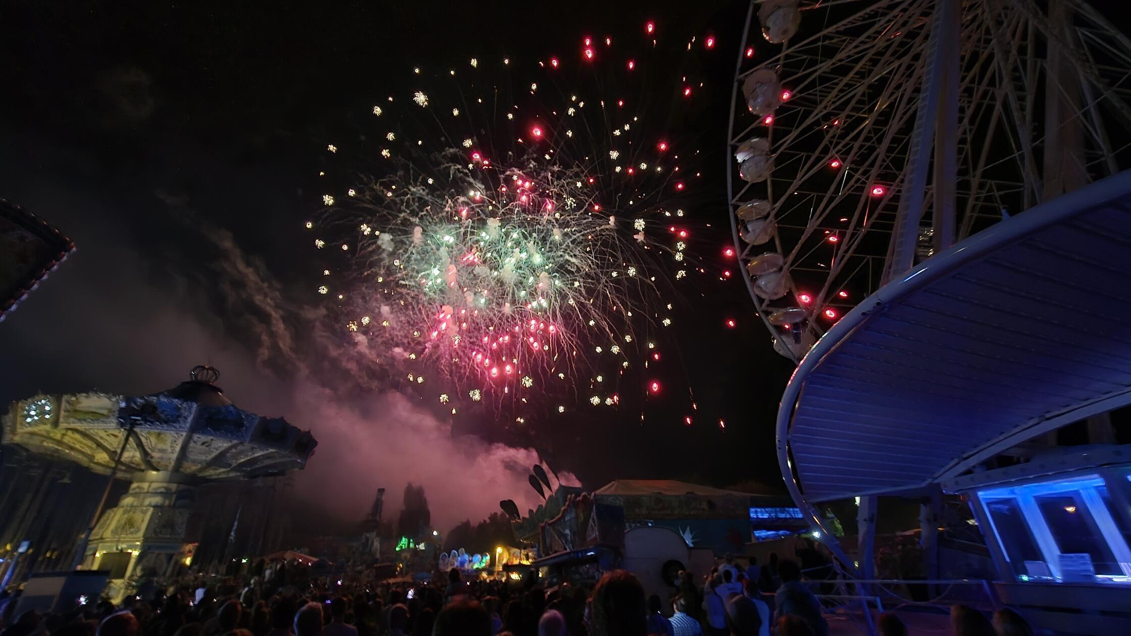 Feuerwerk Jura-Volksfest 2025
