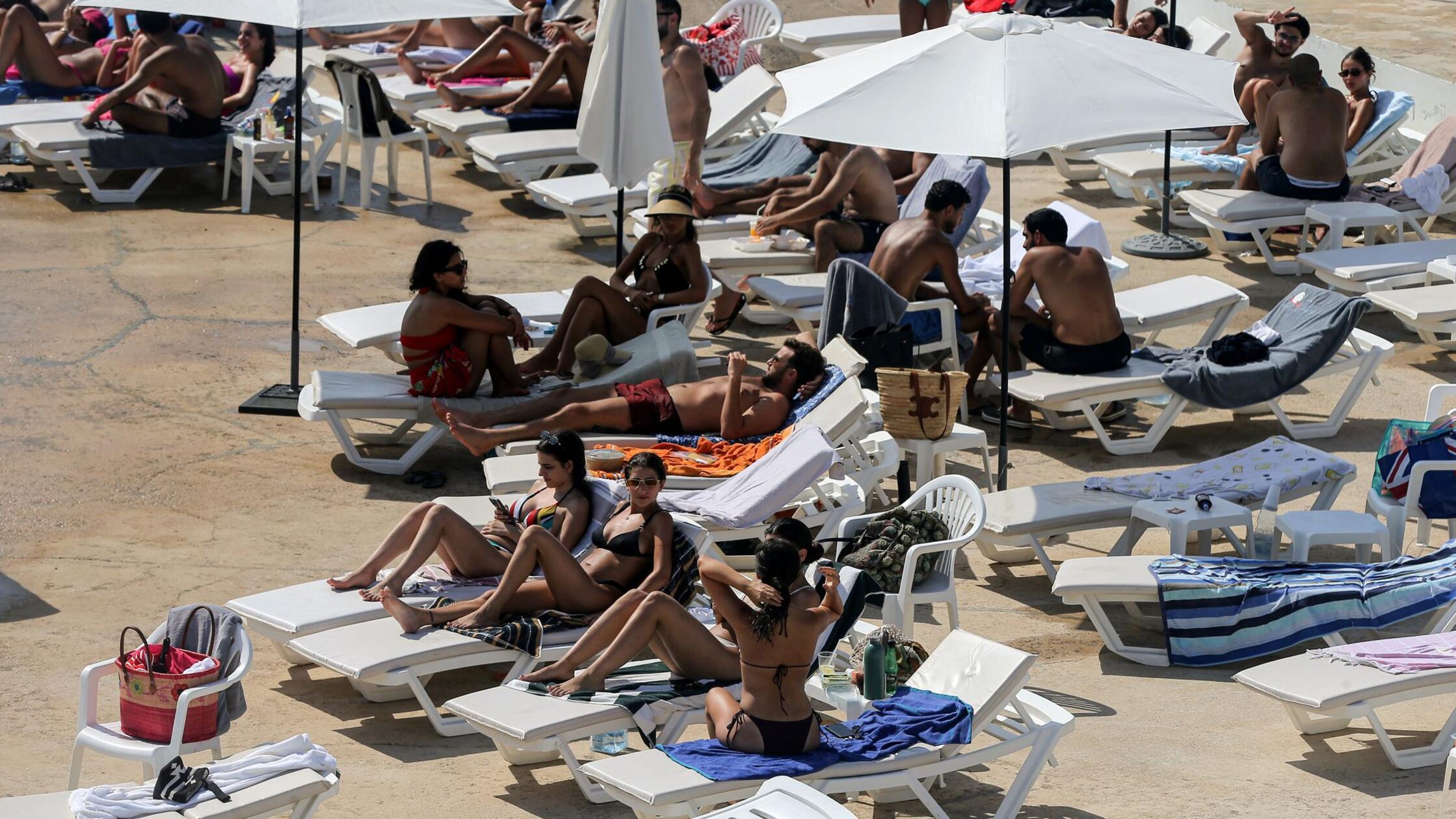 Teure Eintrittspreise: Im Libanon sind Strandbesuche Luxus