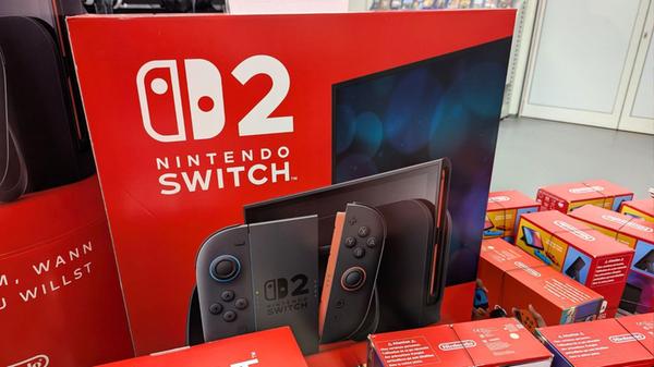 Nintendo Switch 2 Kartons Händler
