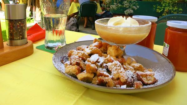 Der Kaiserschmarrn im Gasthof Schauer in Waldhausen.