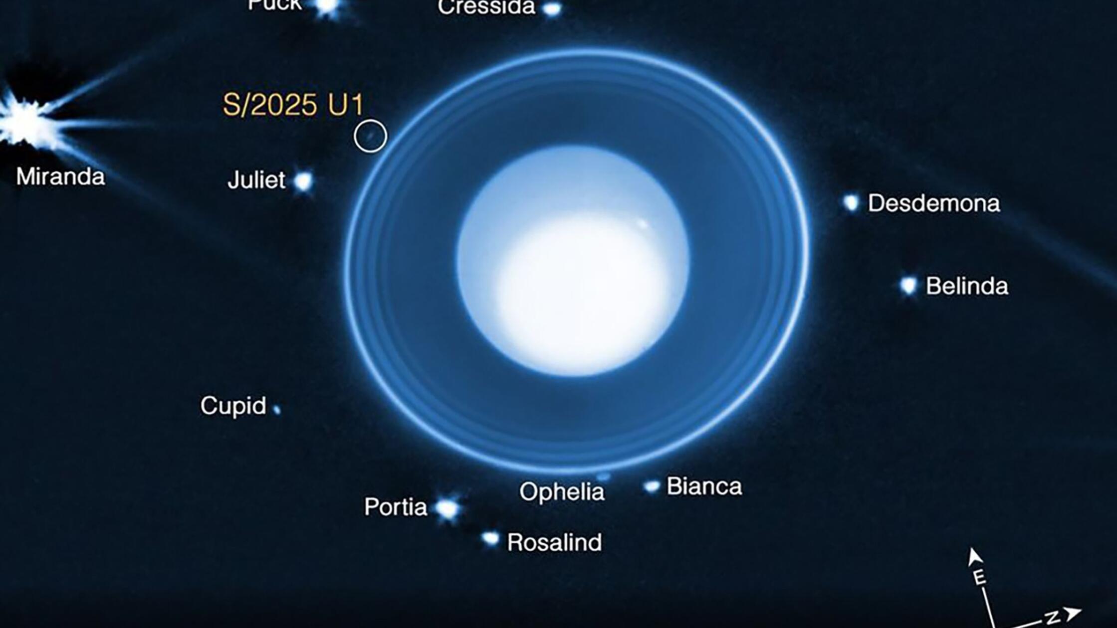 Astronomen finden neuen Uranus-Mond