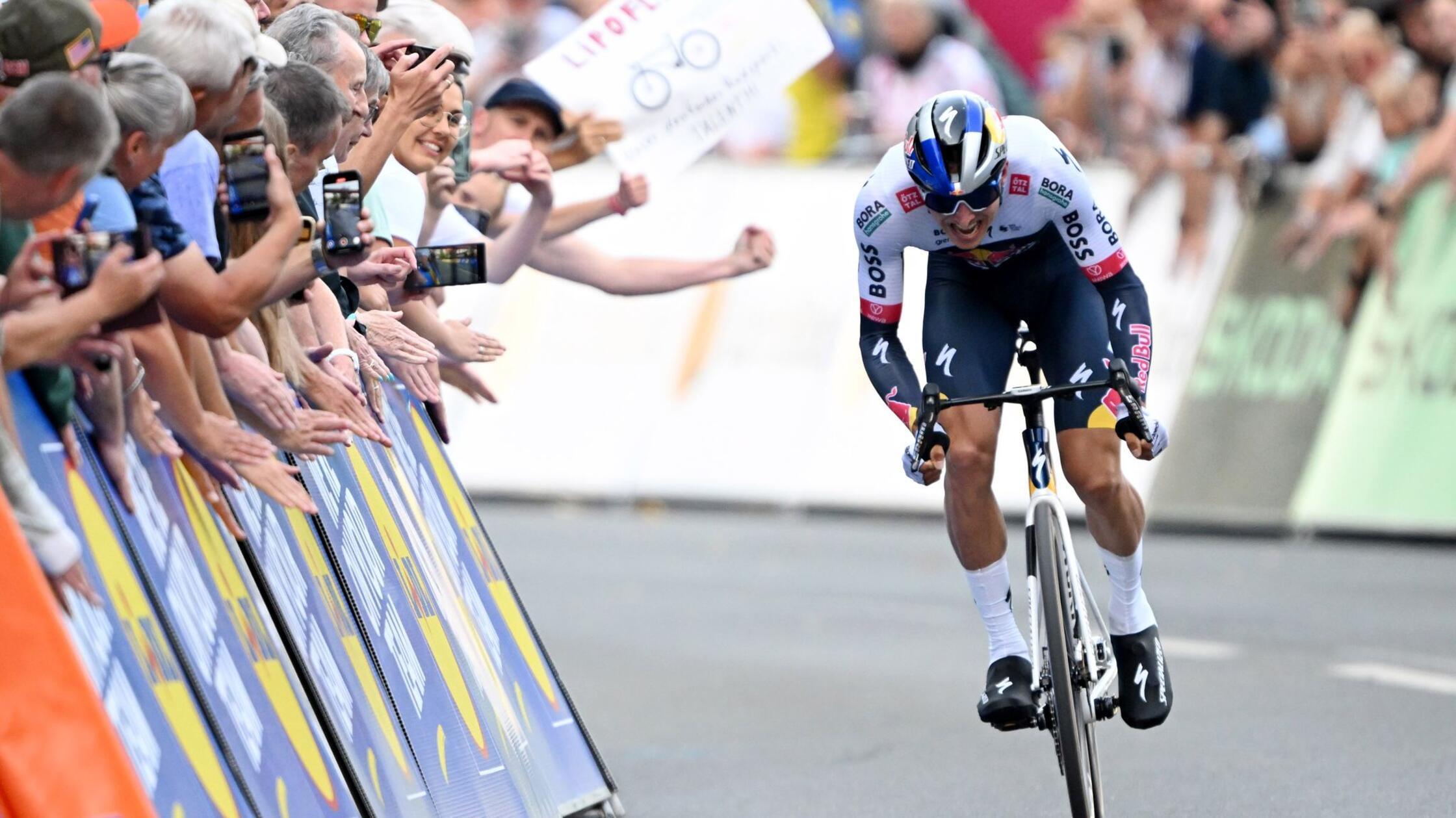 „Richtig cool“: Lipowitz bei Deutschland Tour gefeiert