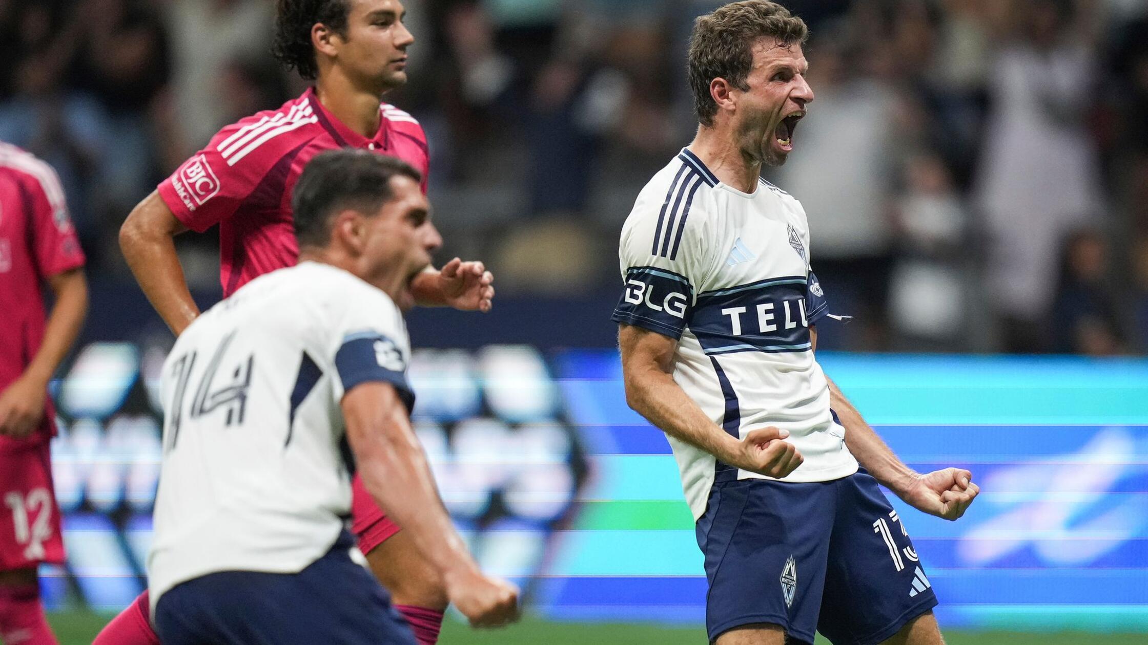 Müller trifft bei Startelf-Debüt spät zum Vancouver-Sieg