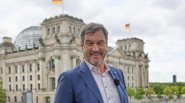 ARD-Sommerinterview mit CSU-Chef Markus Söder2564.