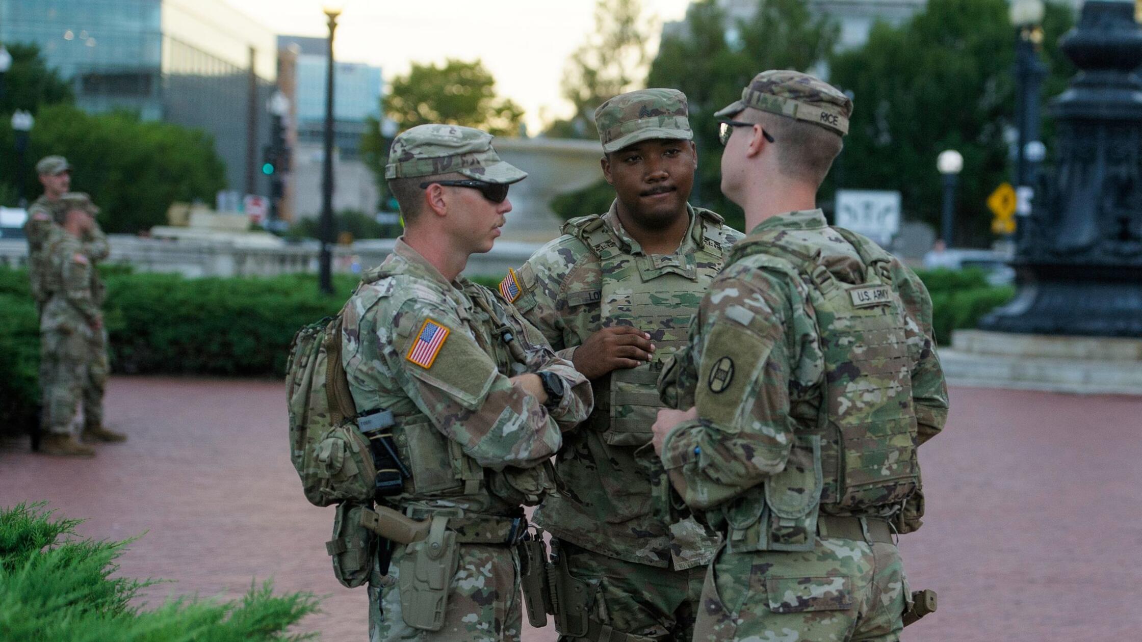 Bericht: Nationalgarde in Washington wird bewaffnet