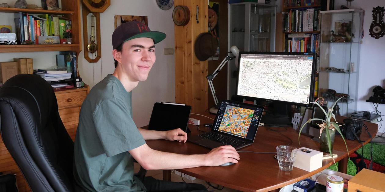 19-year-old from Neumarkt builds a replica of a big city out of Lego: ...
