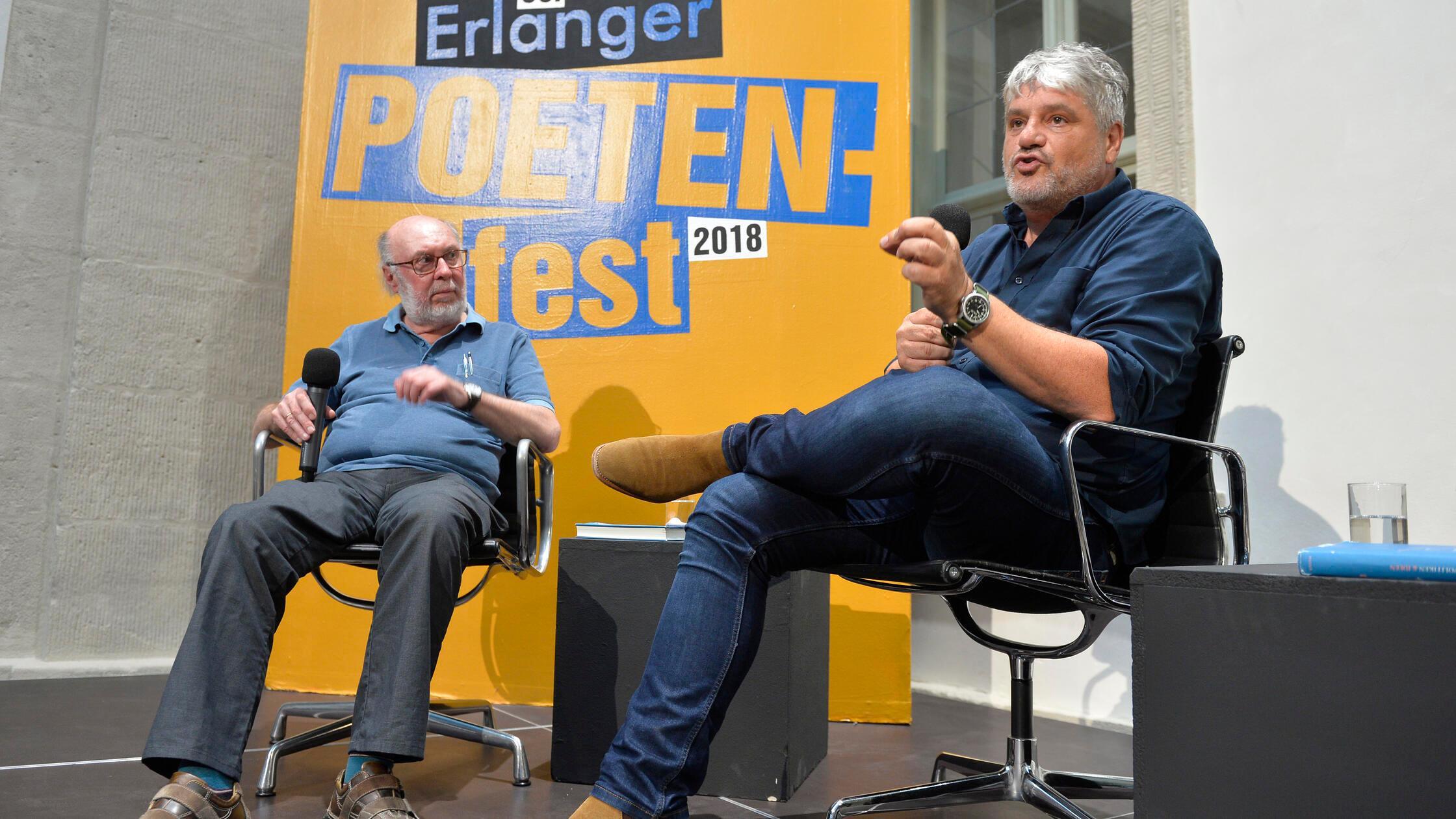 38. Erlanger Poetenfest 2018: Raoul Schrott