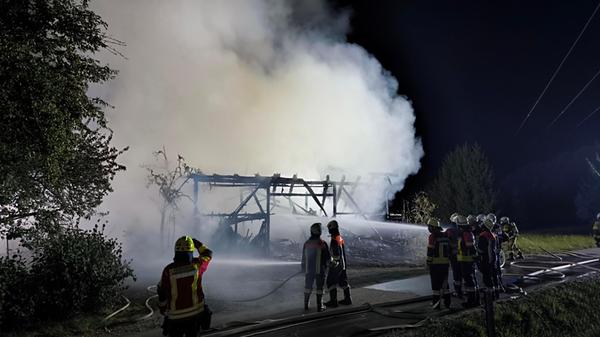 Am Montagabend gegen 22:15 Uhr wurde die Feuerwehr