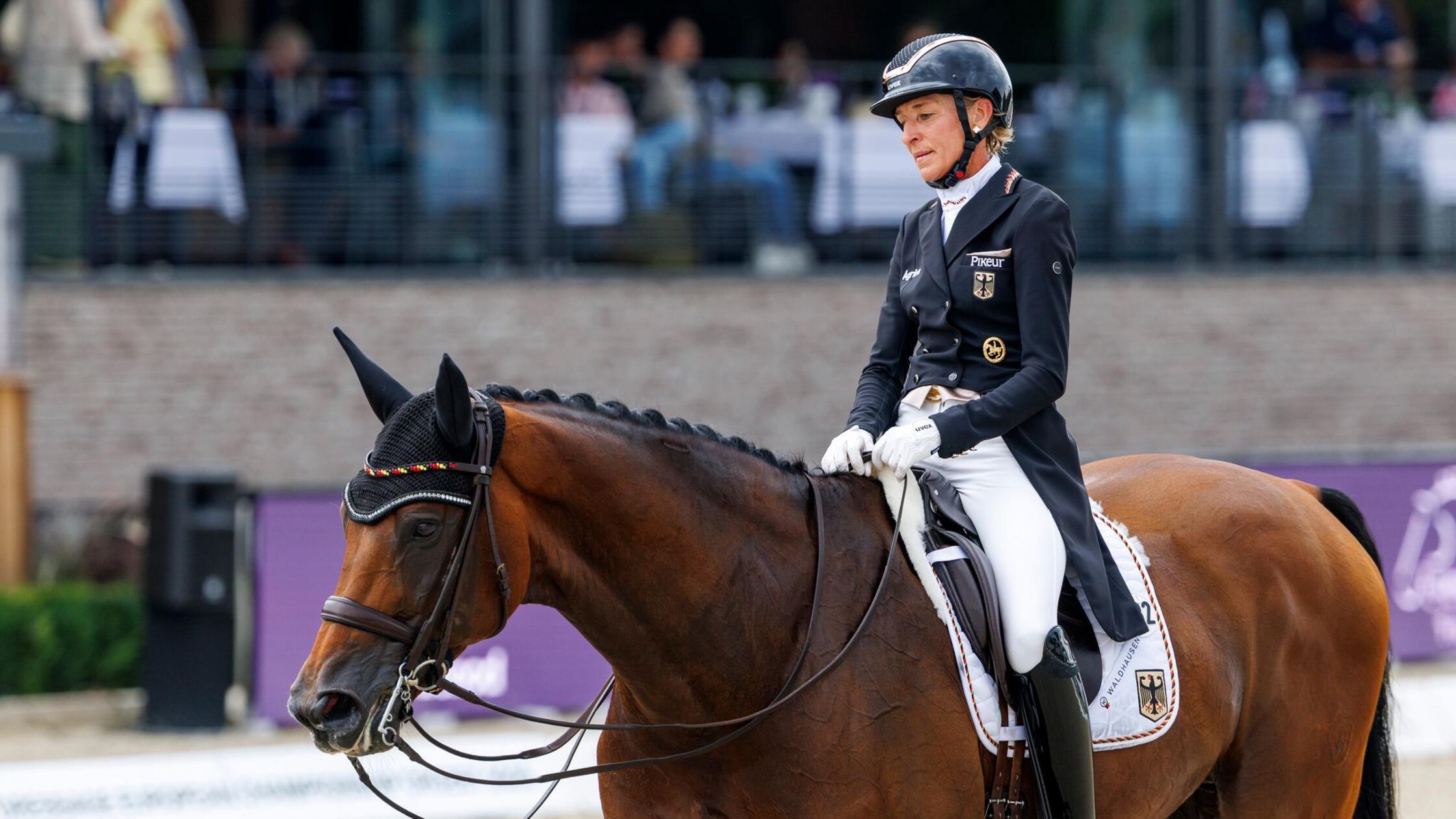 Dressur-EM: Trotz Fehlern zum Auftakt auf dem Gold-Platz