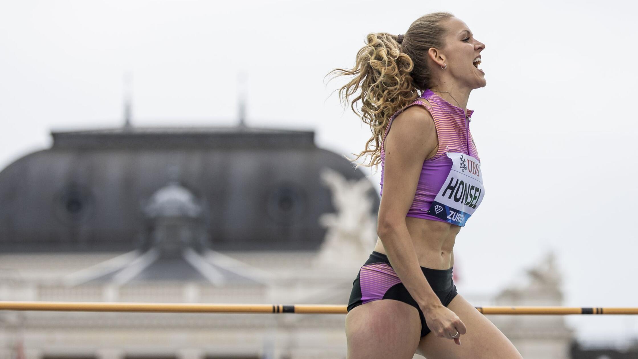 Hochspringerin Honsel verpasst in Zürich das Podium