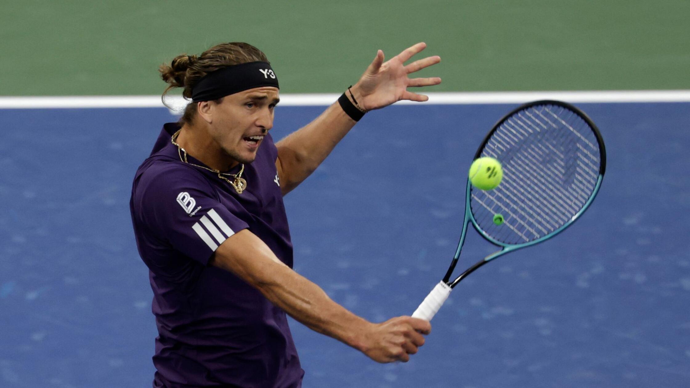 Zverev erreicht dritte Runde der US Open