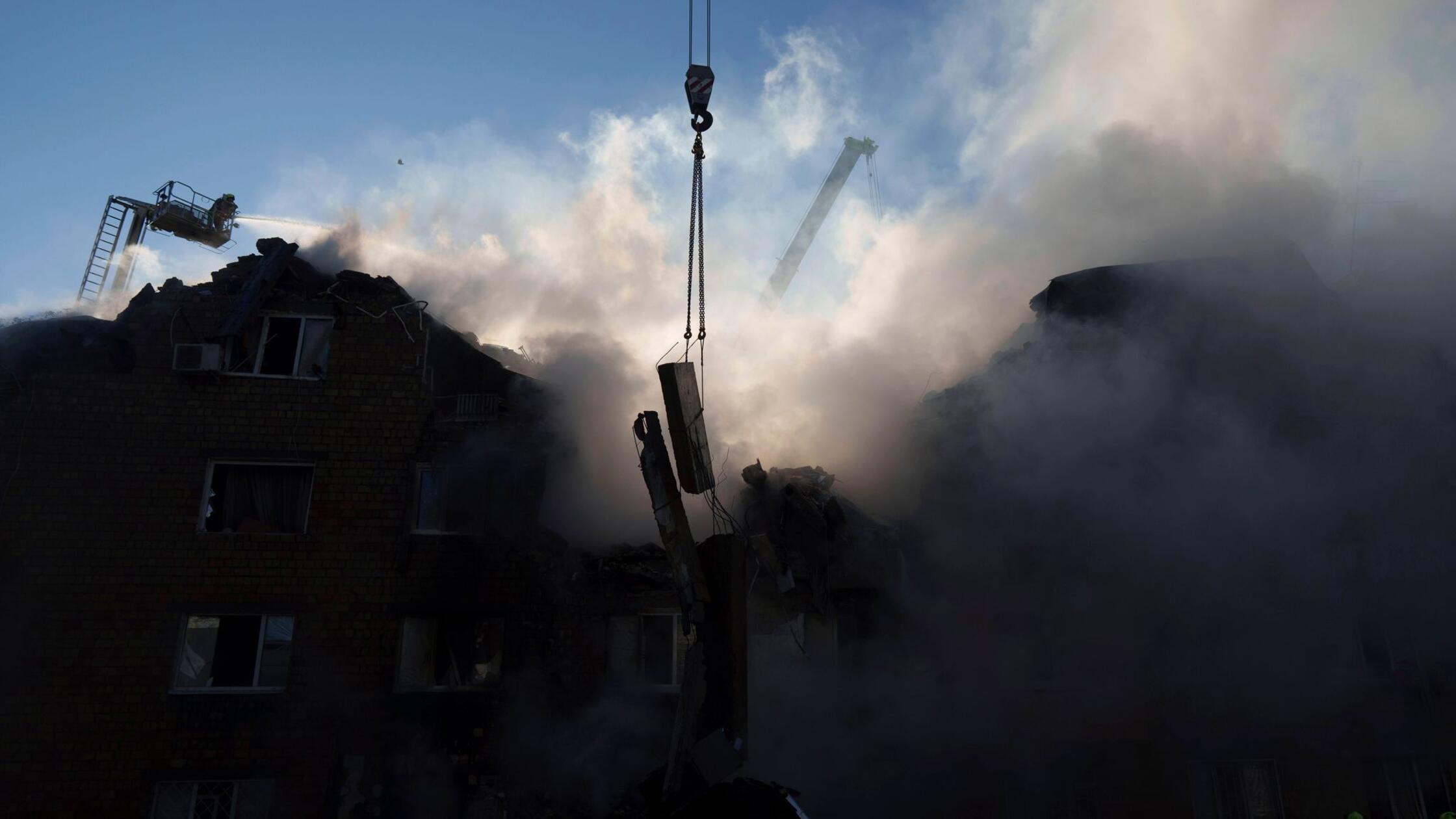 Russischer Luftangriff erschüttert vage Friedenshoffnungen