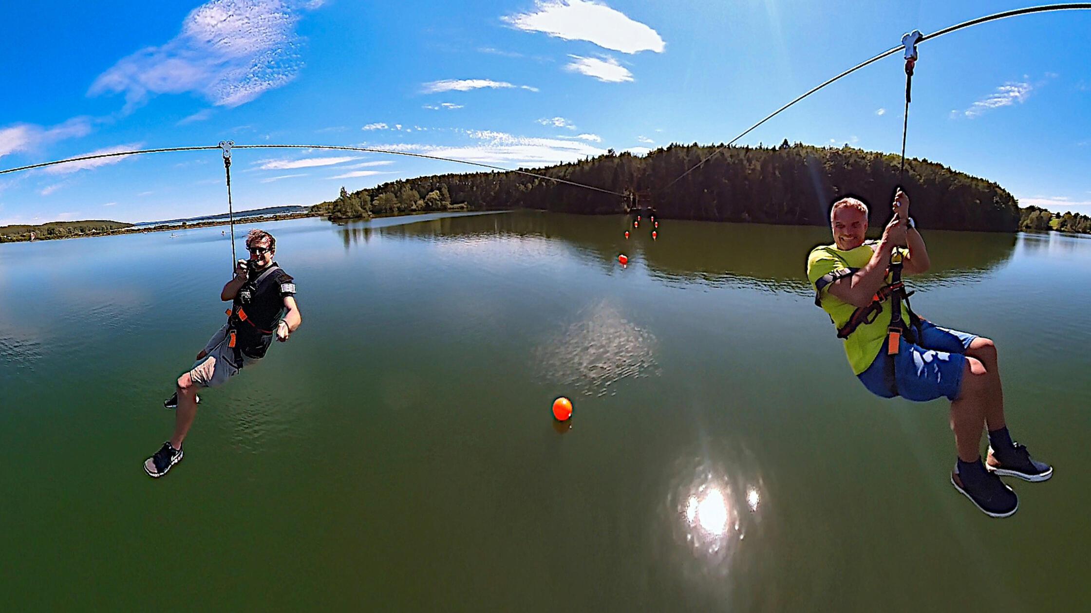 Zip Line Werner Rank Enderndorf Print