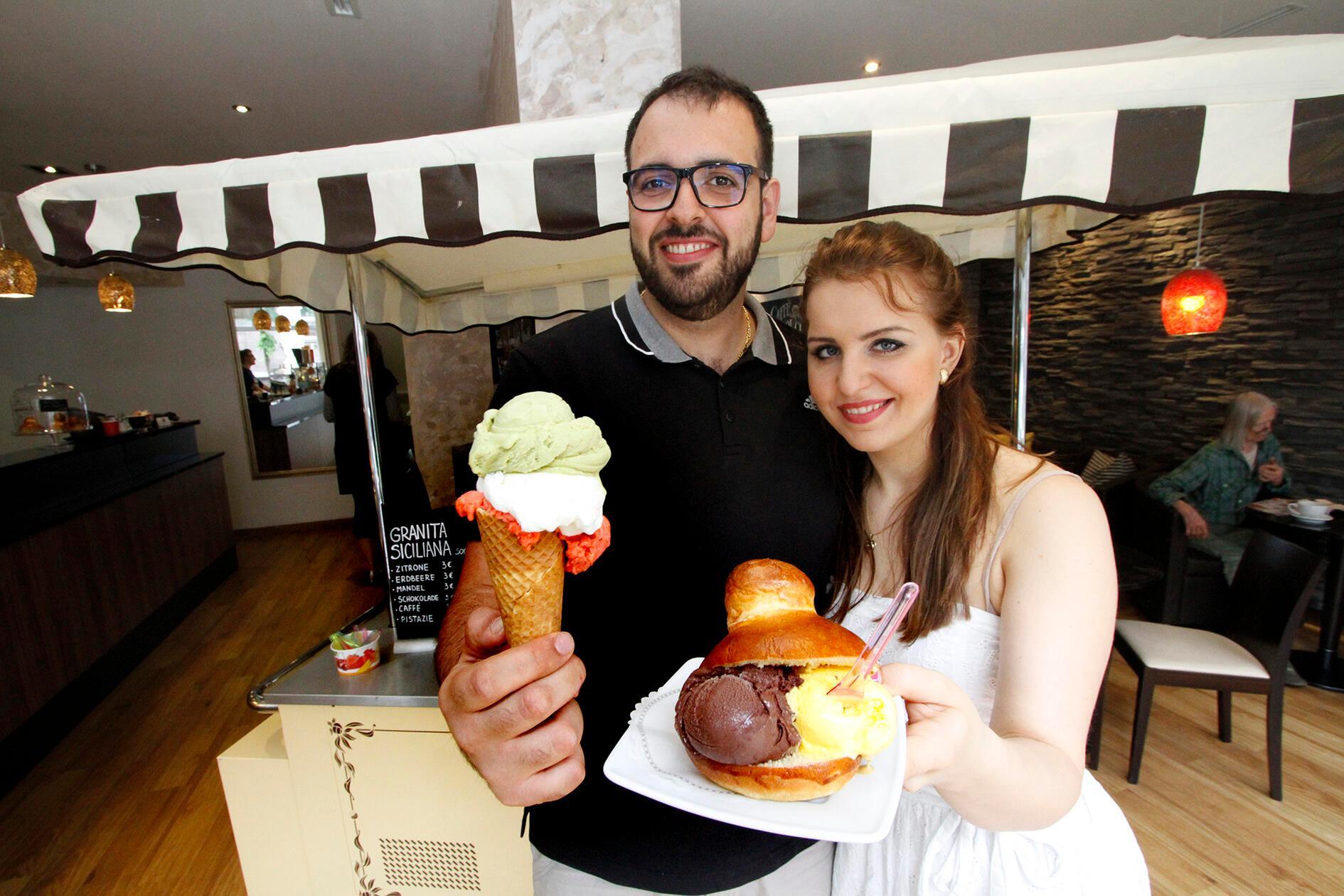 Platz 14 belegt das Paradiso dei Dolci in der Äußeren Laufer Gasse 24. Dort gibt es hausgemachtes Eis, sizilianisches Feingebäck und Hochzeitstorten. Besucherinnen und Besucher können es sich dort mit einem Aperol im Freien gemütlich machen oder an einem der Tische im Innenbereich Platz nehmen.