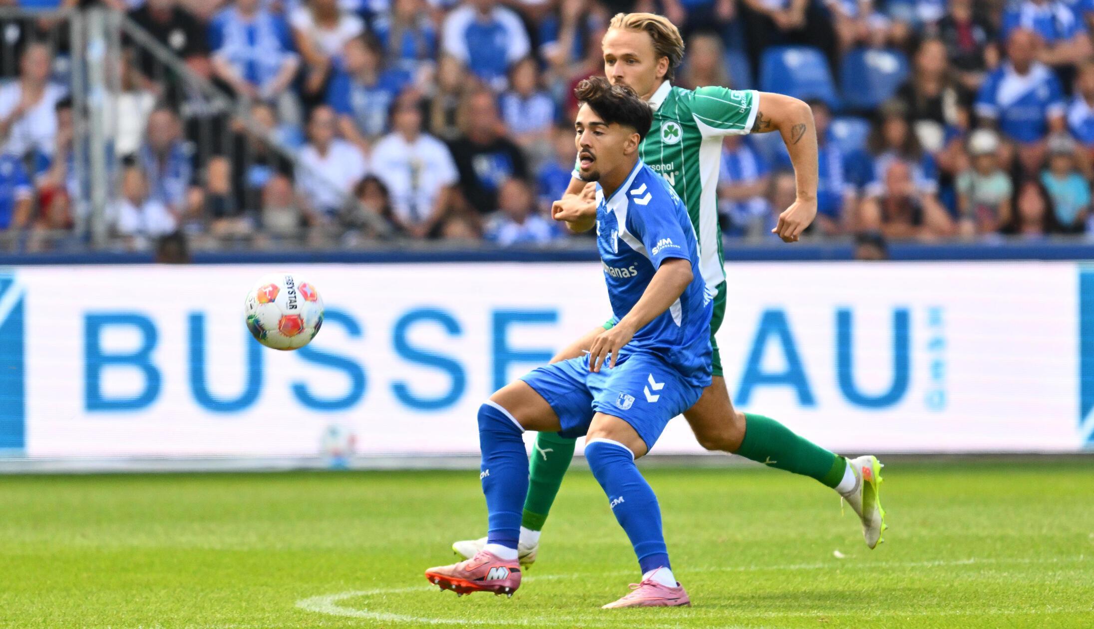 Gegen spielfreudige Hausherren ist die Spielvereinigung zu Beginn vor allem in der Defensive gefordert.