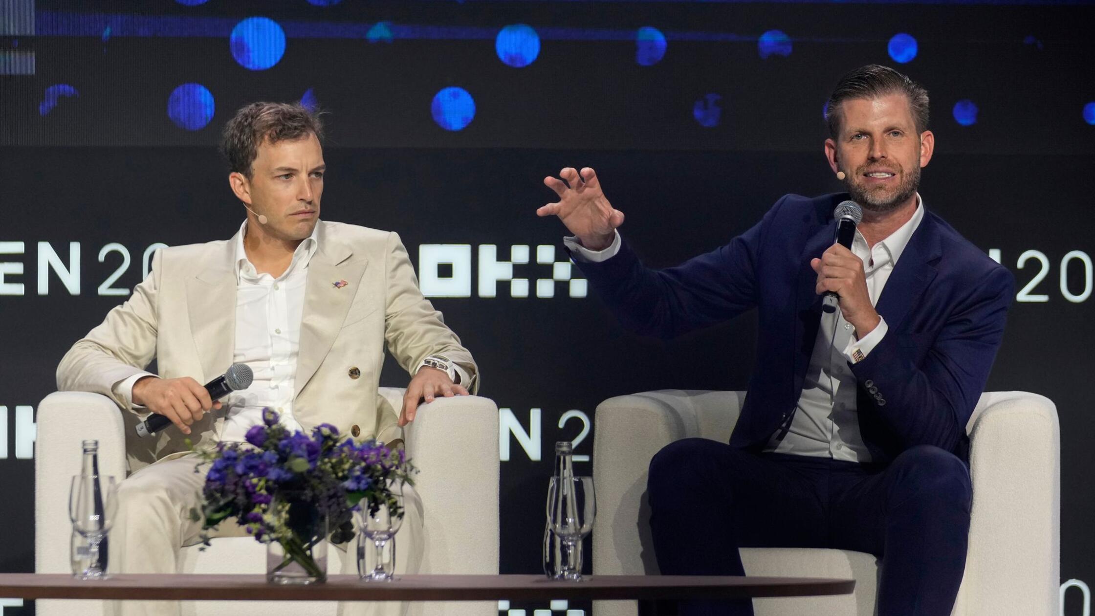 Digital-Token der Trump-Familie sinkt am ersten Handelstag