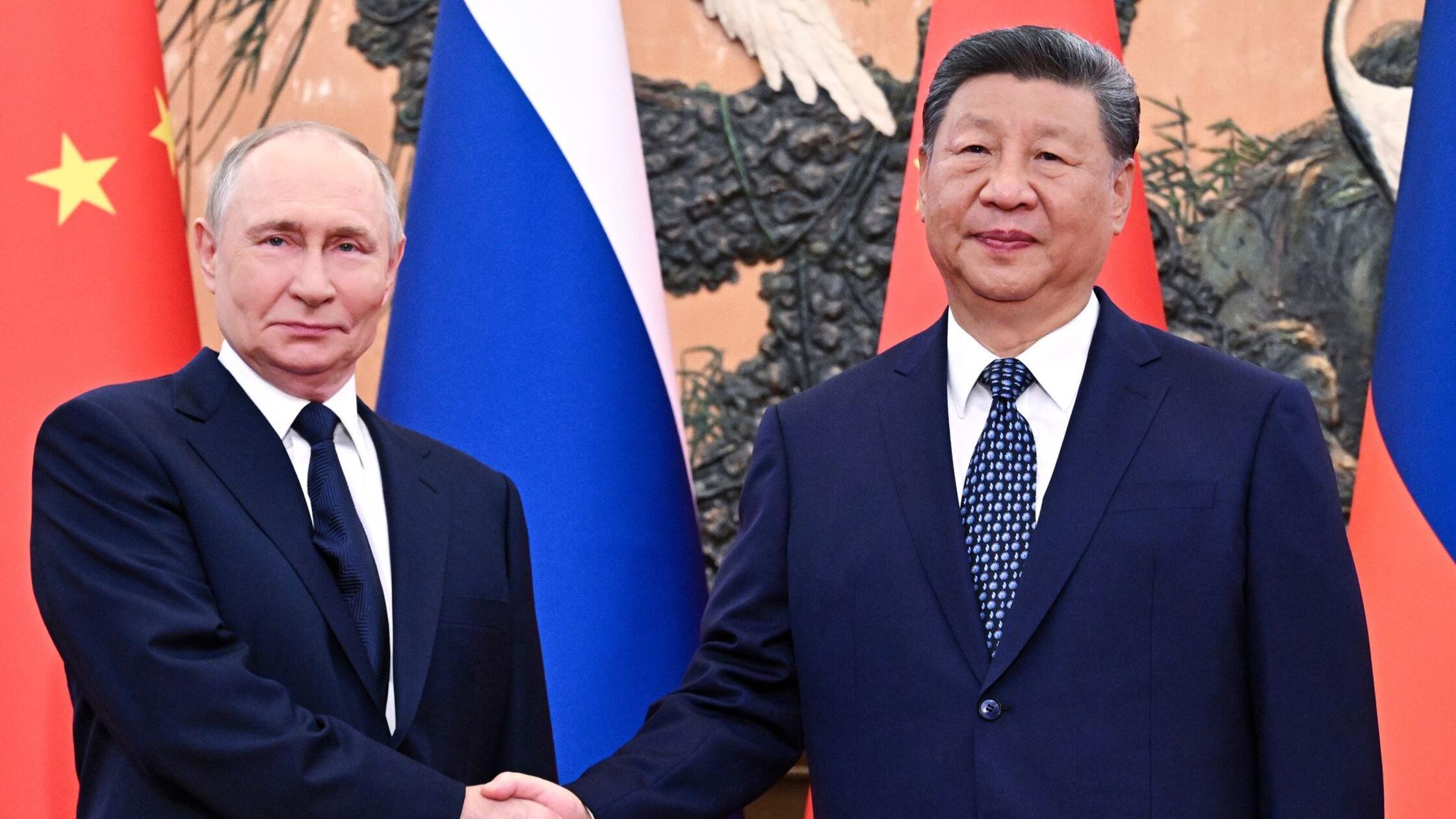 Putin und Xi betonen Einigkeit - Gut 20 Abkommen besiegelt