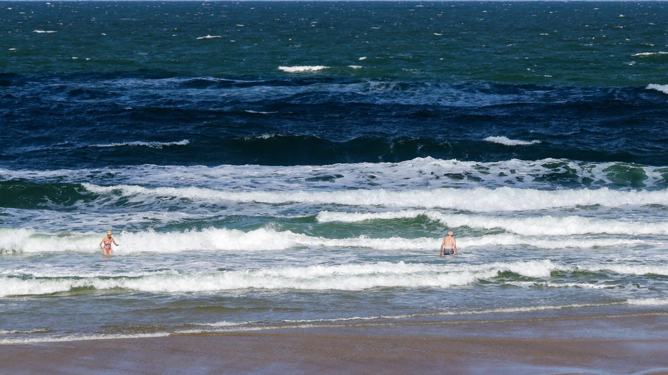 Bundesamt: Nordsee im Sommer überdurchschnittlich warm