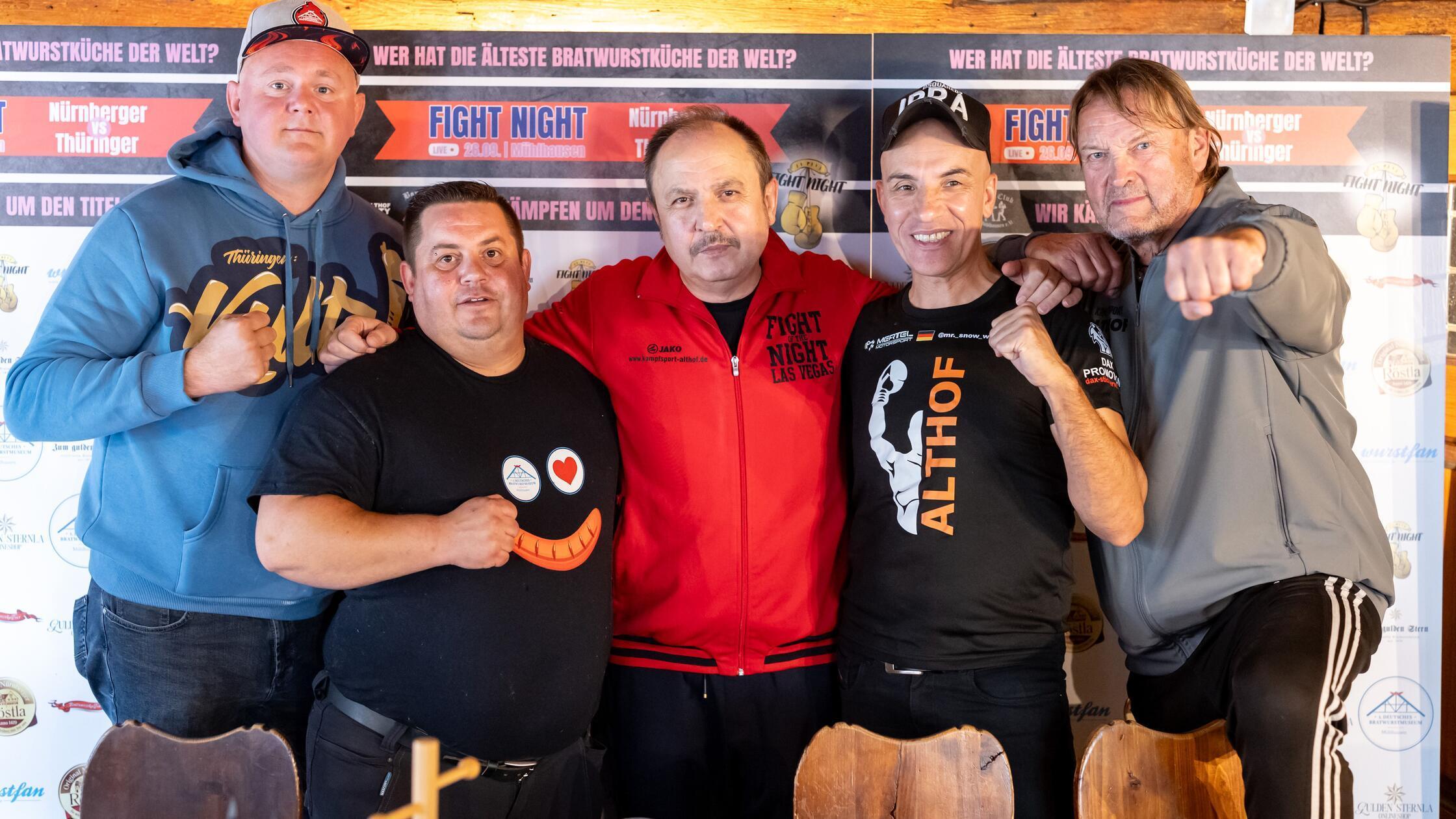 Kampf um Bratwurst-Titel: Diese Boxer steigen für Nürnberg und Thüringen in den Ring