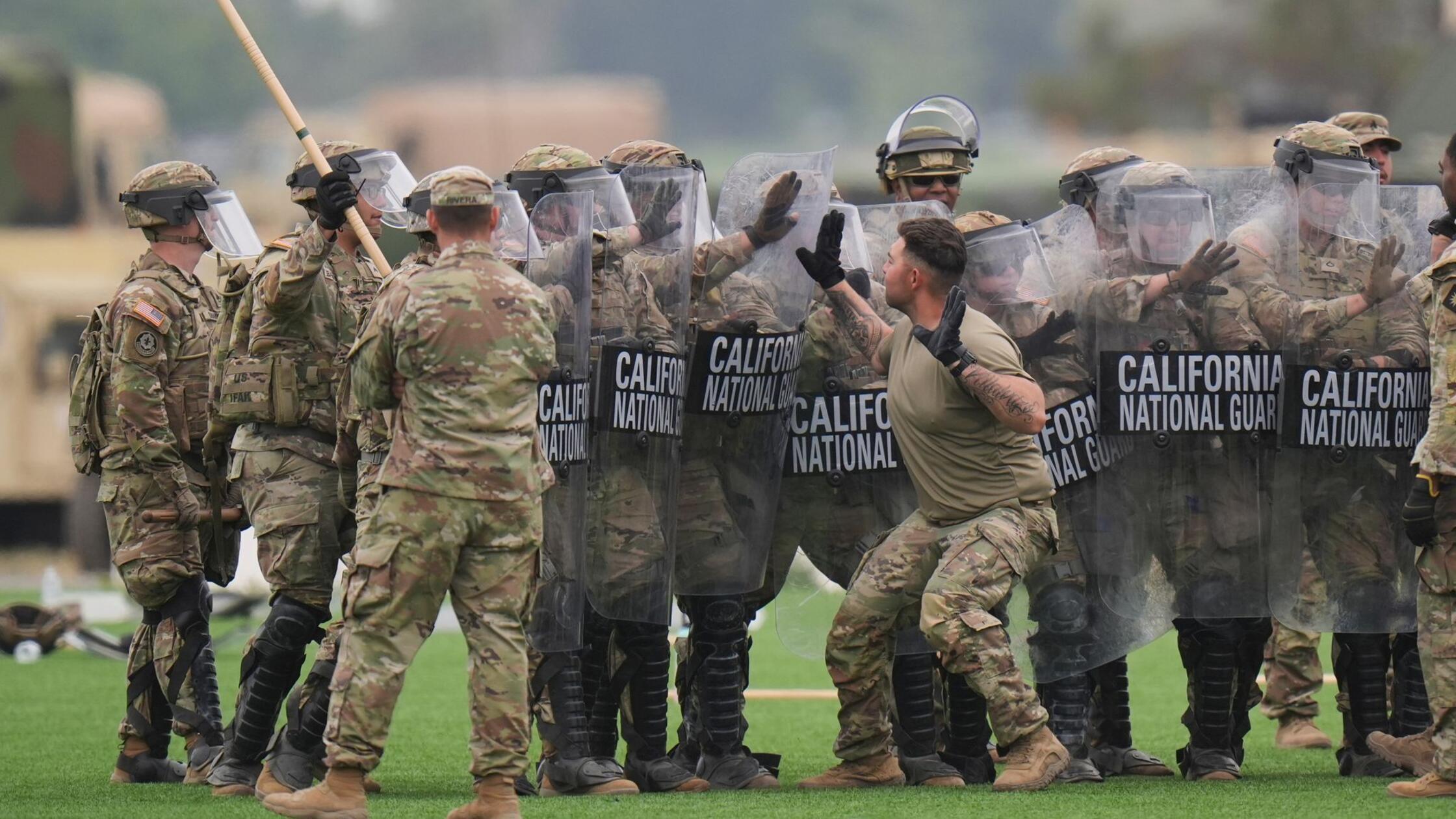 Richter: Nationalgarde darf in LA keine Polizeiarbeit machen