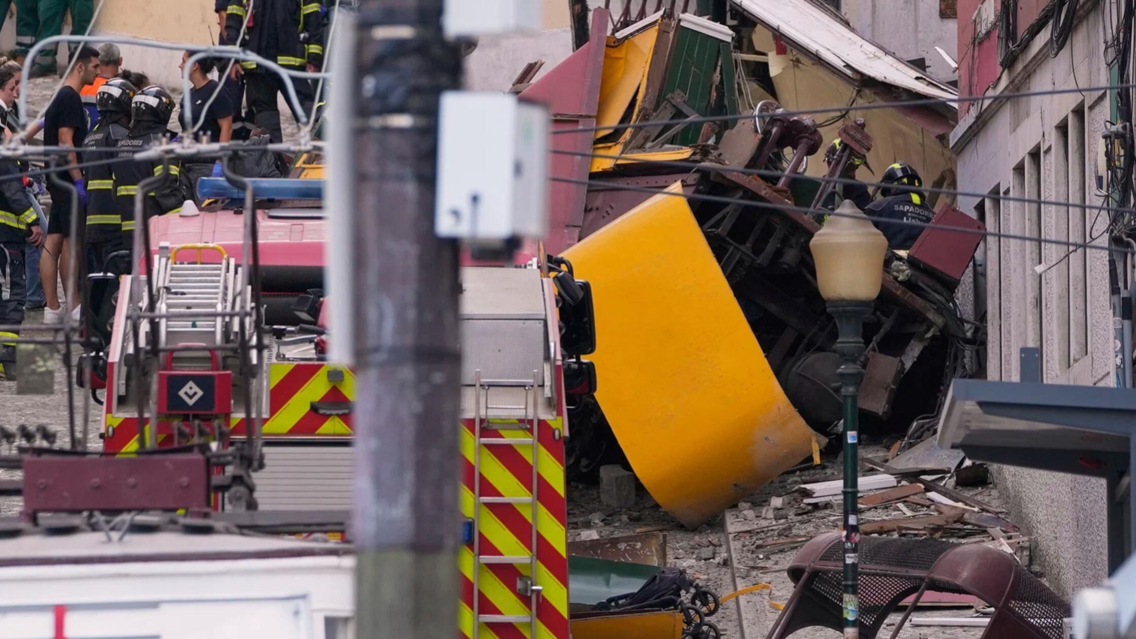 Berühmte Seilbahn in Lissabon entgleist: 15 Tote, mehrere Verletzte