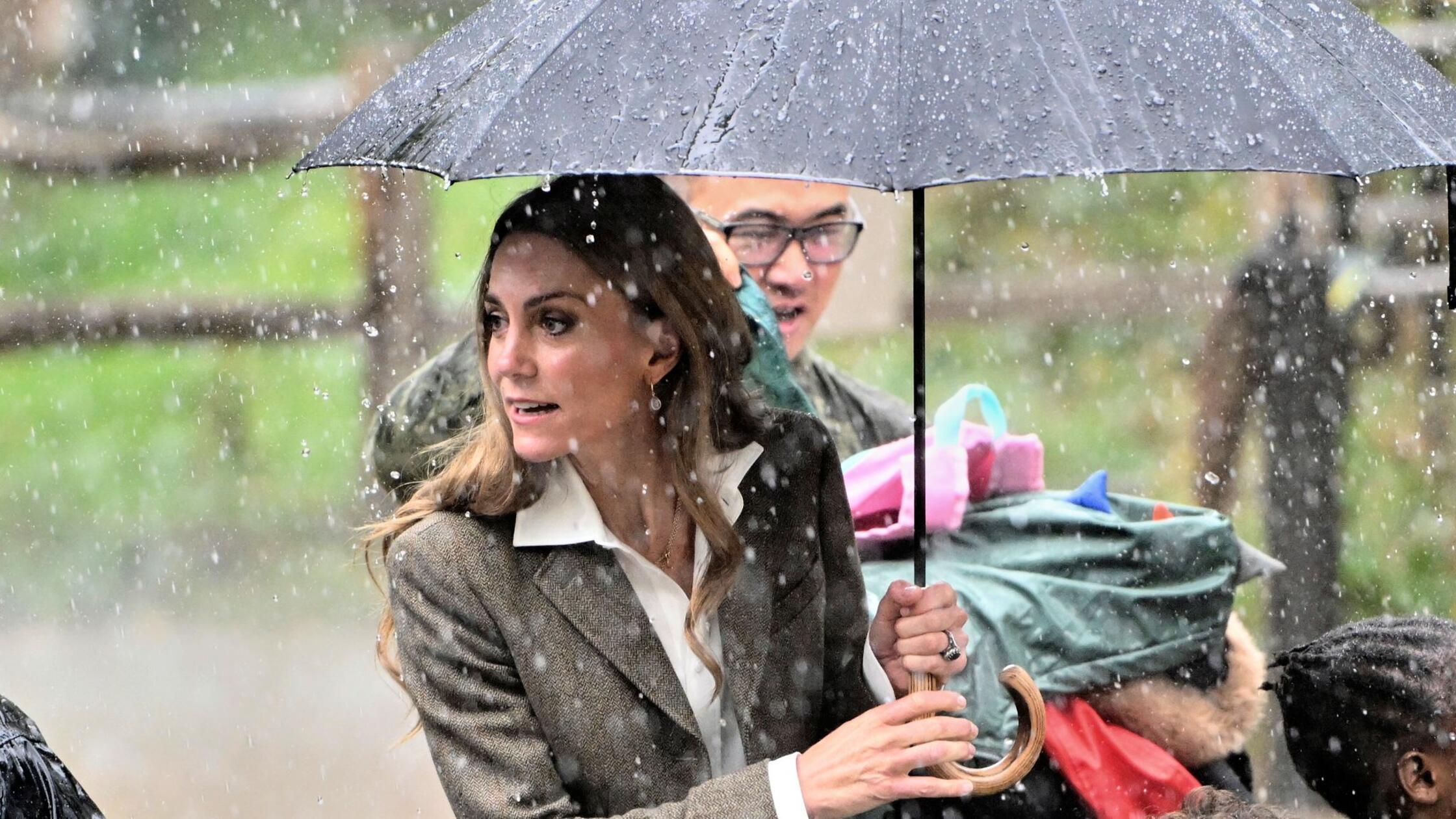 Plötzlich blonder: Prinzessin Kate zeigt neue Haarfarbe