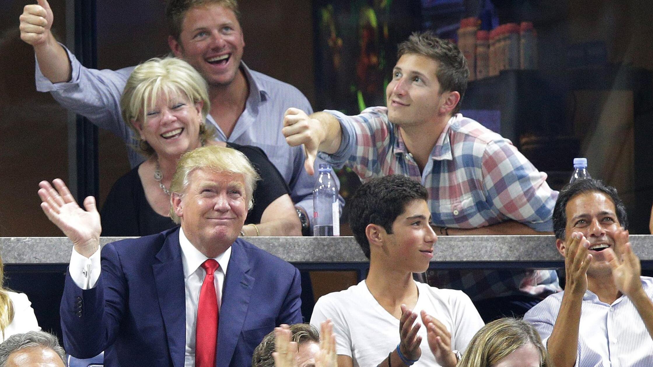 Präsident Trump bei Herren-Finale der US Open erwartet